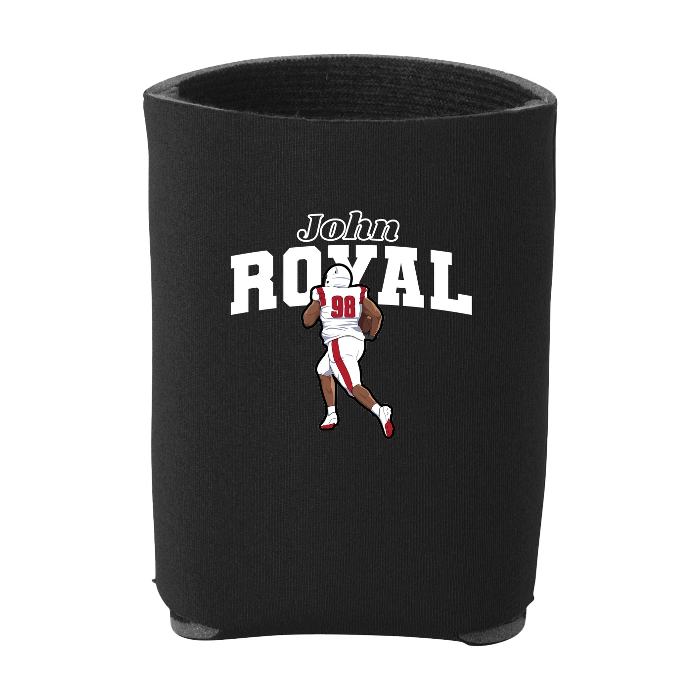 Can Holder — Name Arch in Black