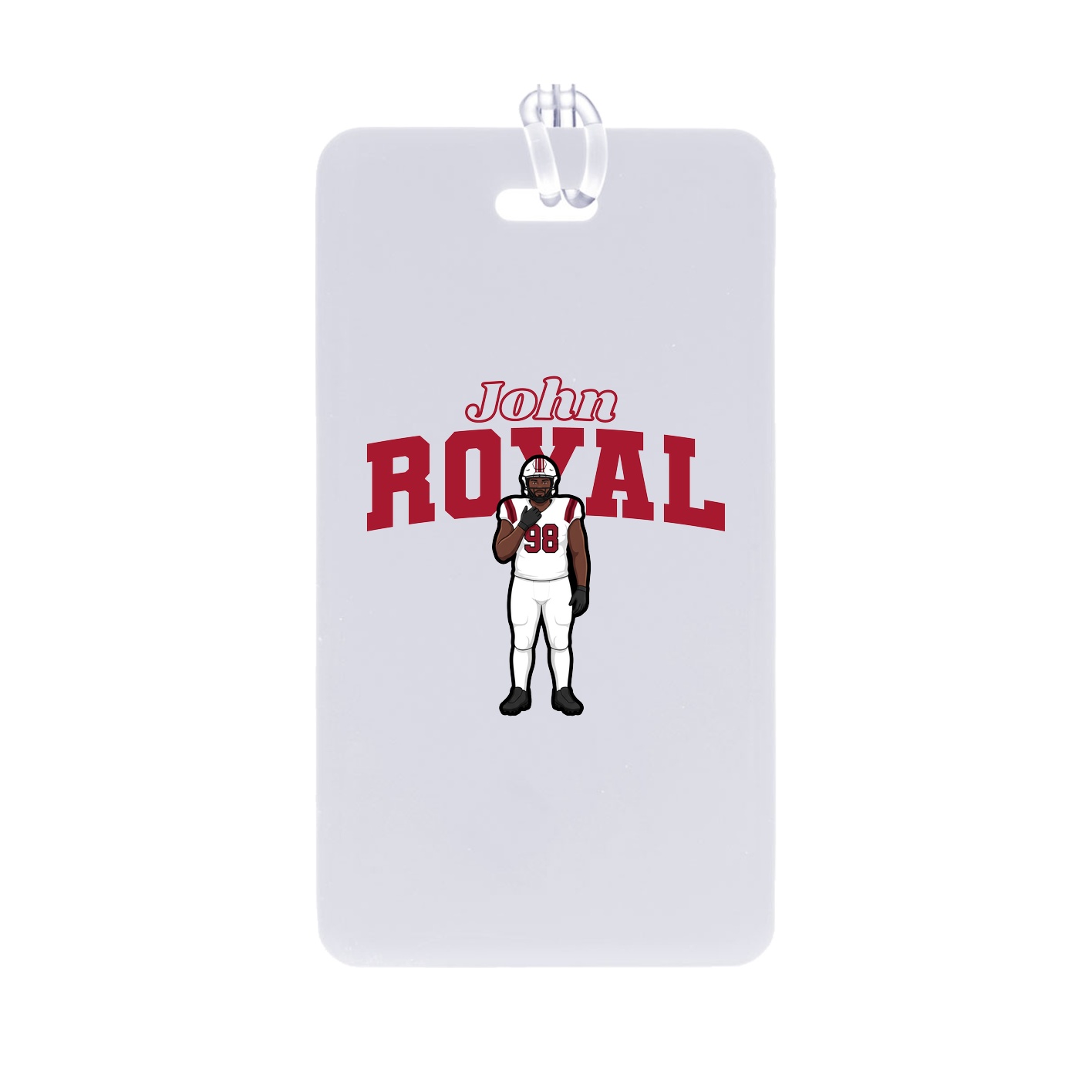 Bag Tag — Name Arch in Classic