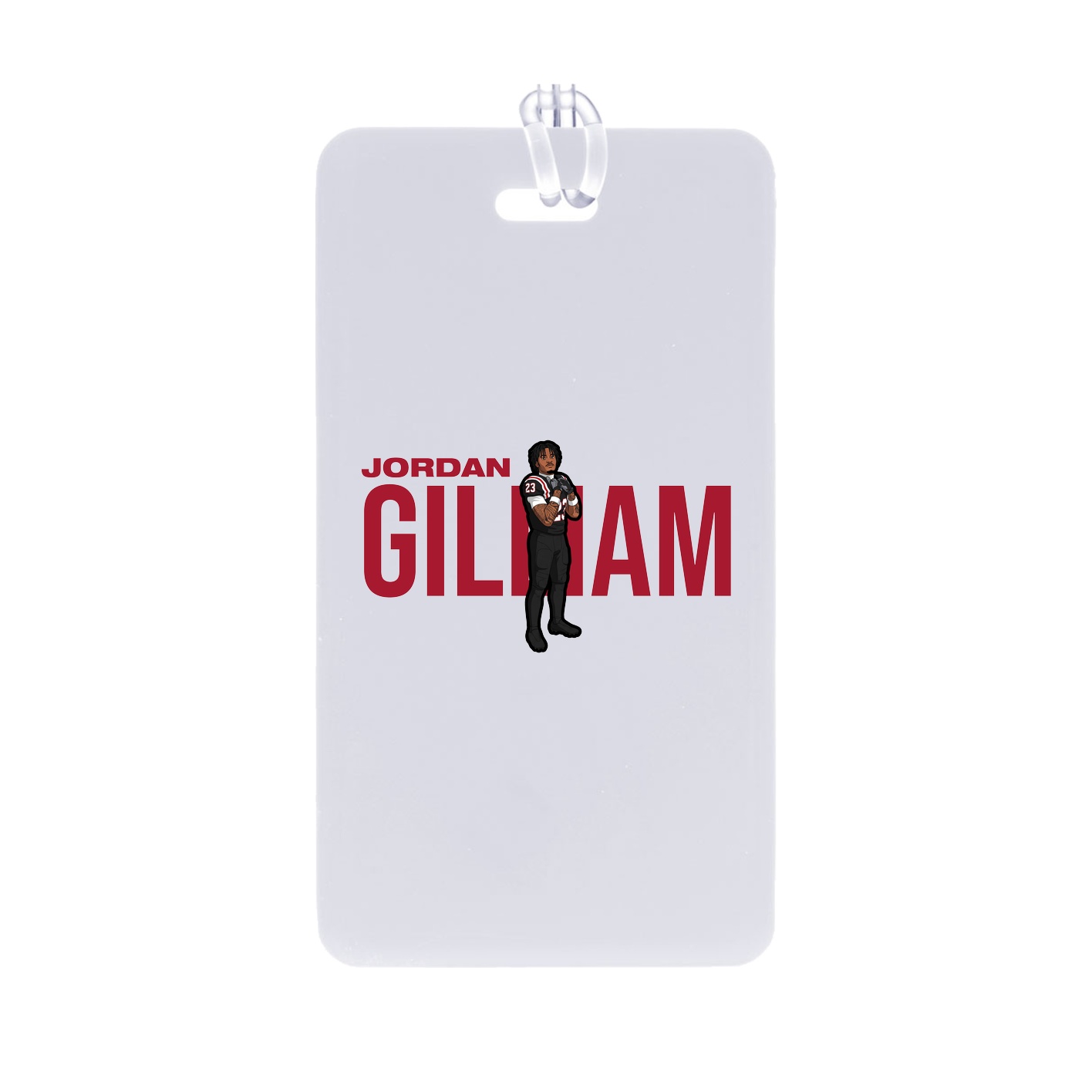 Bag Tag — Player Name in Classic