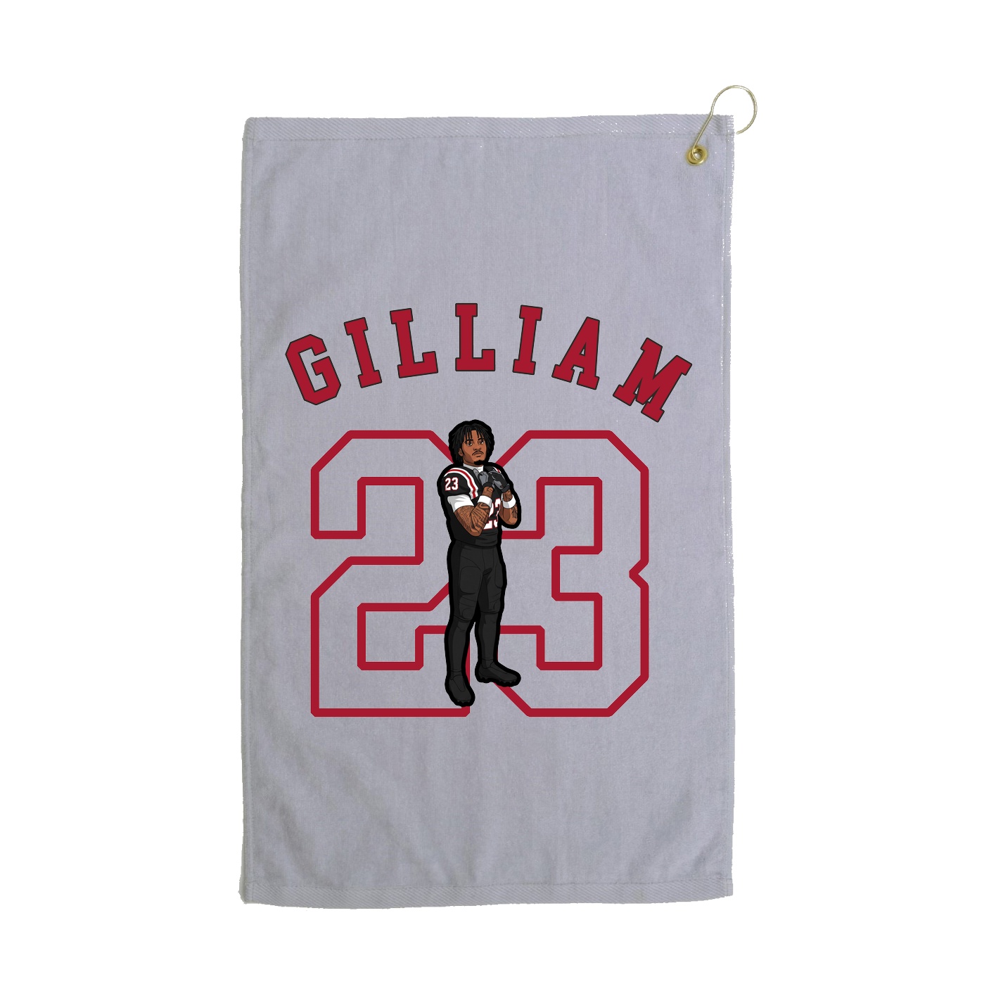 Golf Towel — Shirsey Arch in Grey