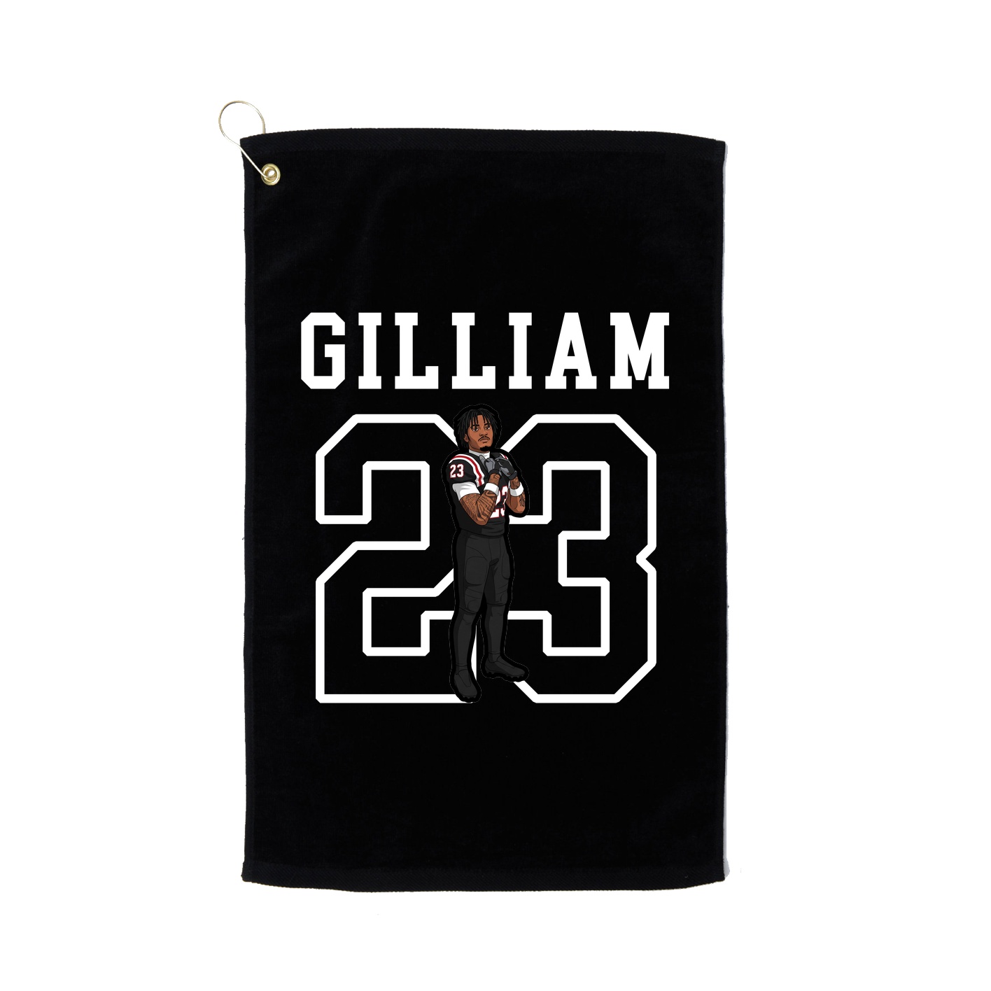 Golf Towel — Shirsey in Black