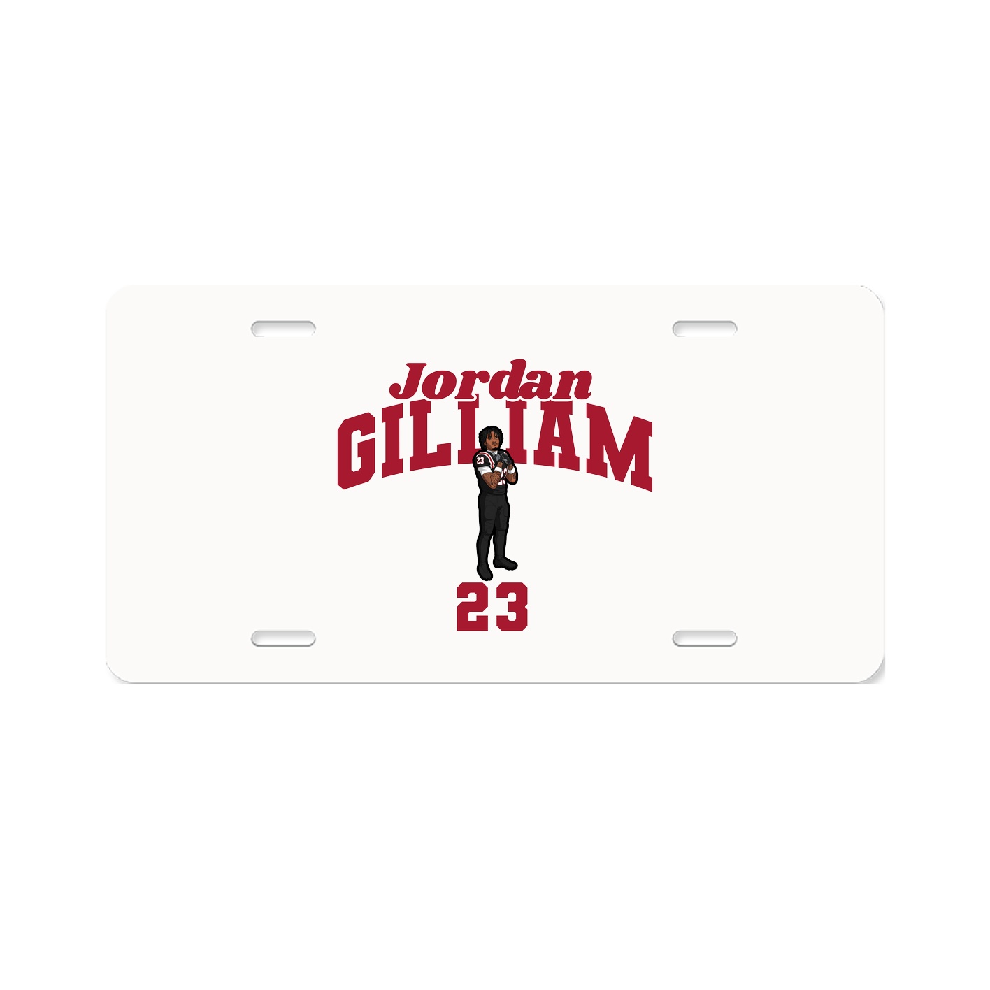 License Plate — Signature Arch in Classic