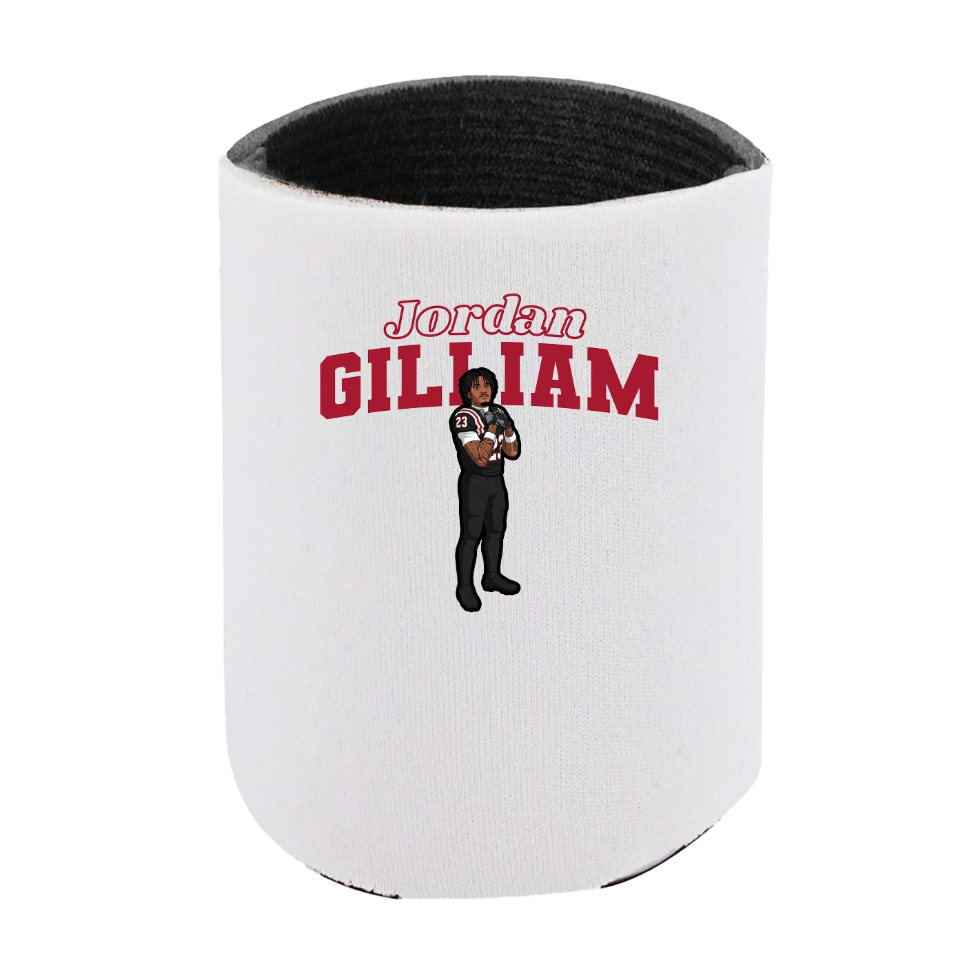 Can Holder — Name Arch in White