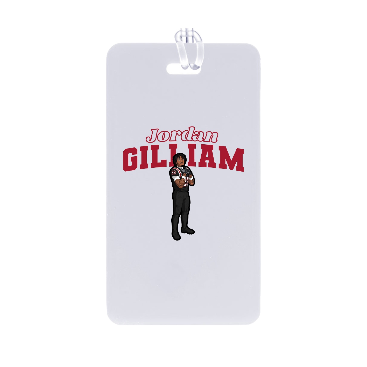 Bag Tag — Name Arch in Classic