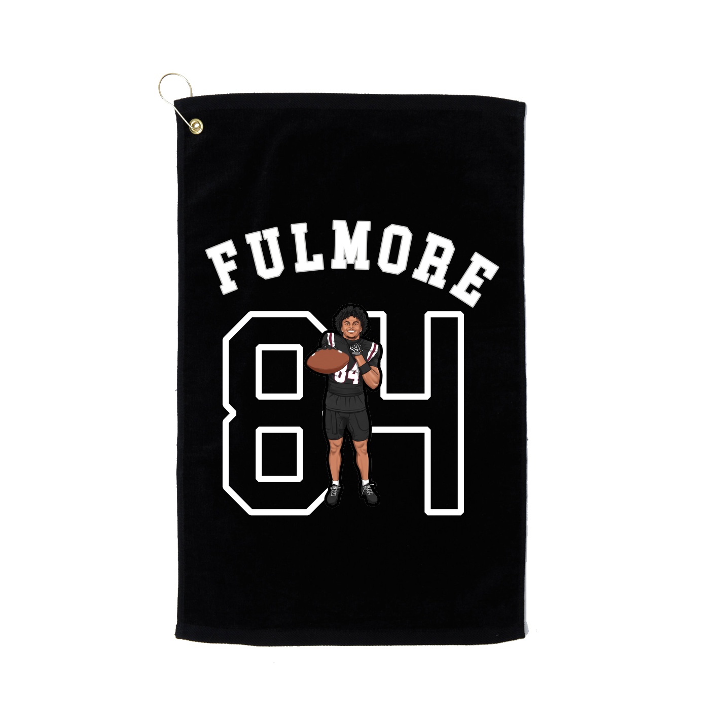 Golf Towel — Shirsey Arch in Black