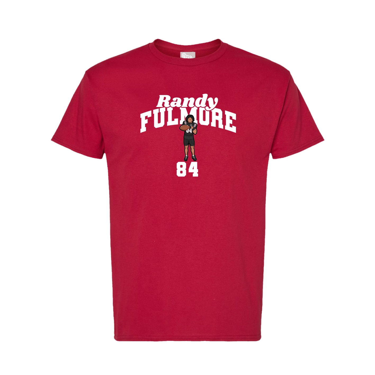Tee — Signature Arch in Crimson