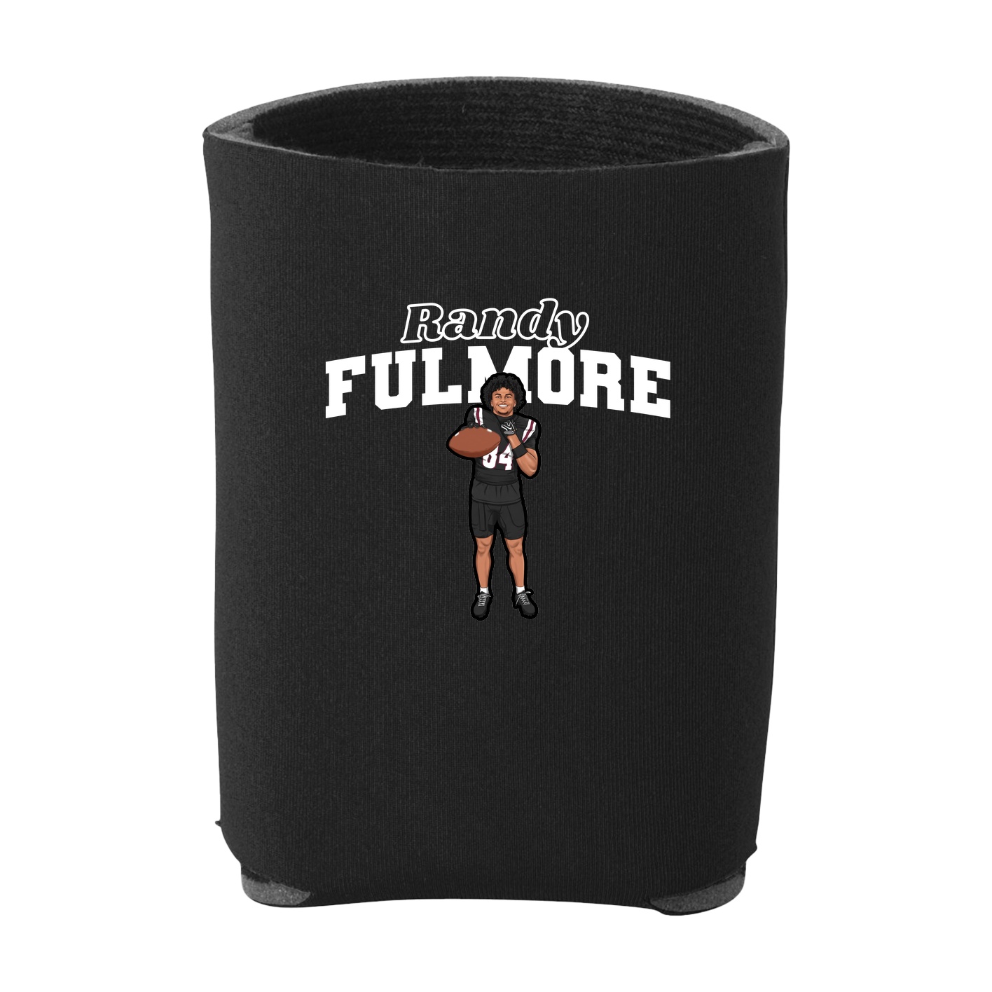 Can Holder — Name Arch in Black