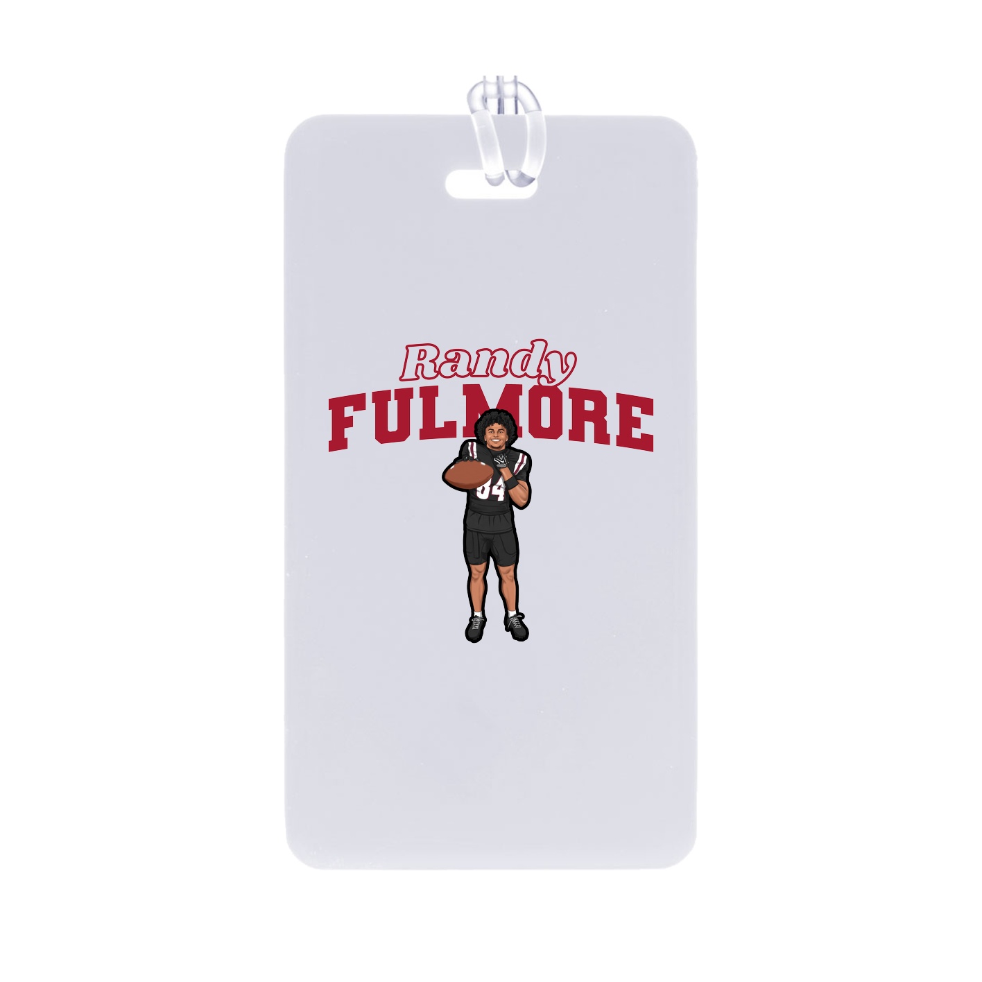 Bag Tag — Name Arch in Classic