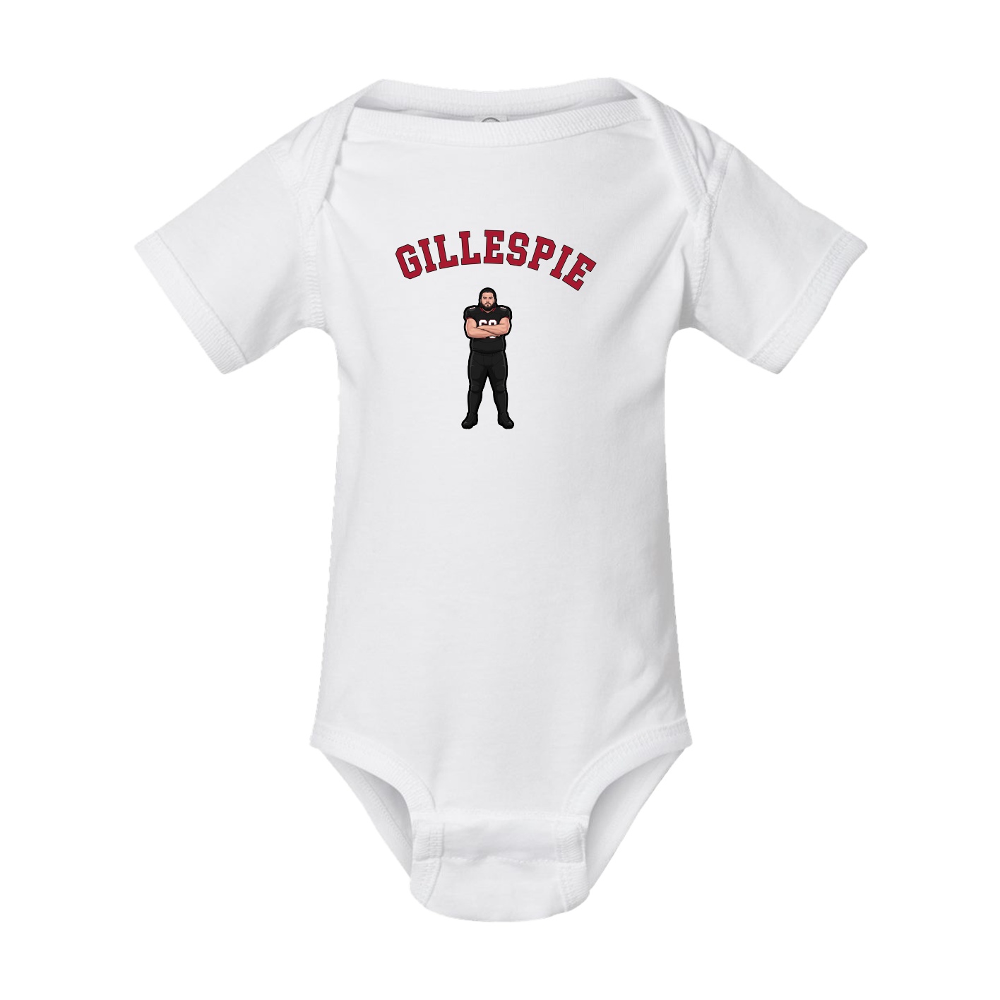 Baby Onesie — Shirsey Arch in White