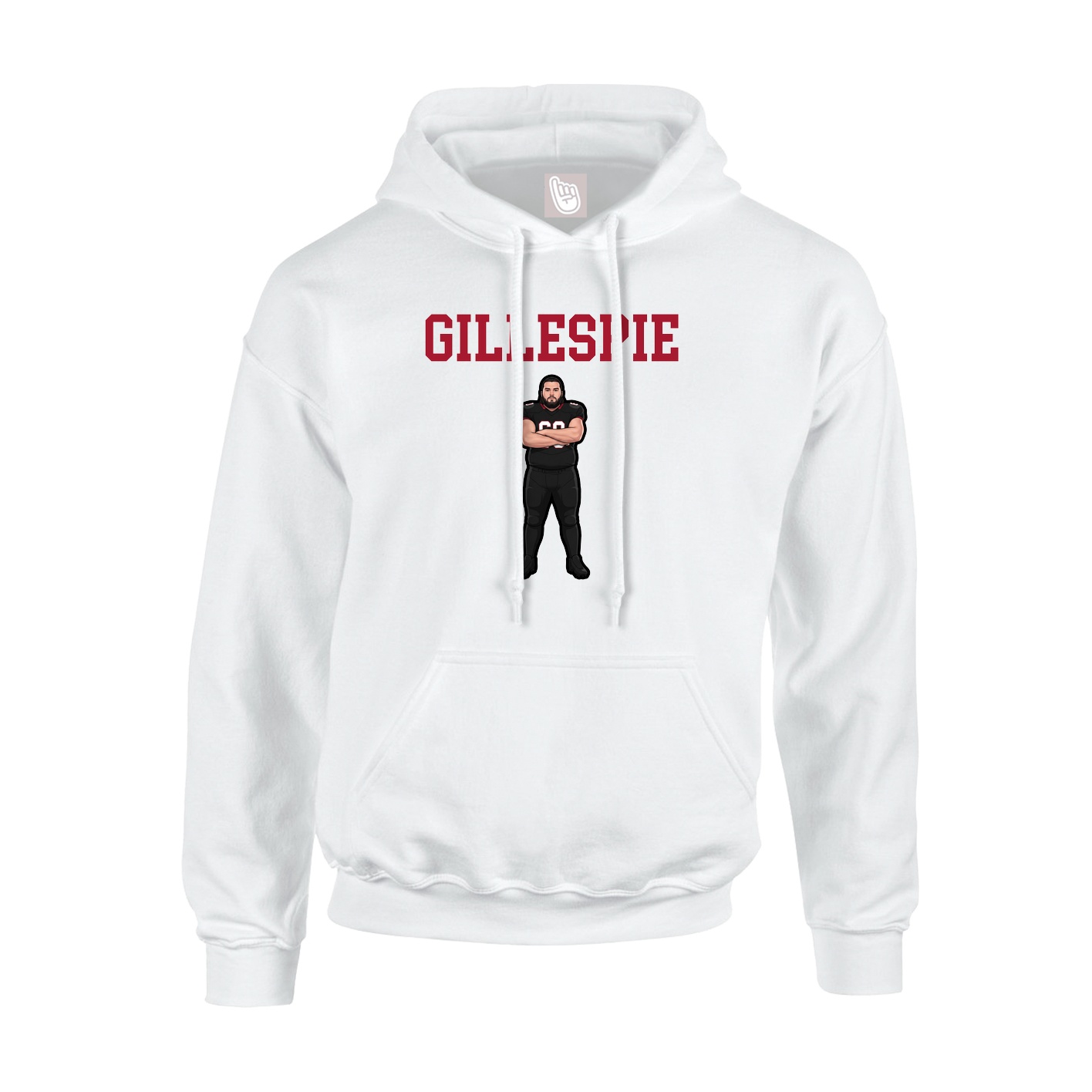 Youth Hoodie — Shirsey in White