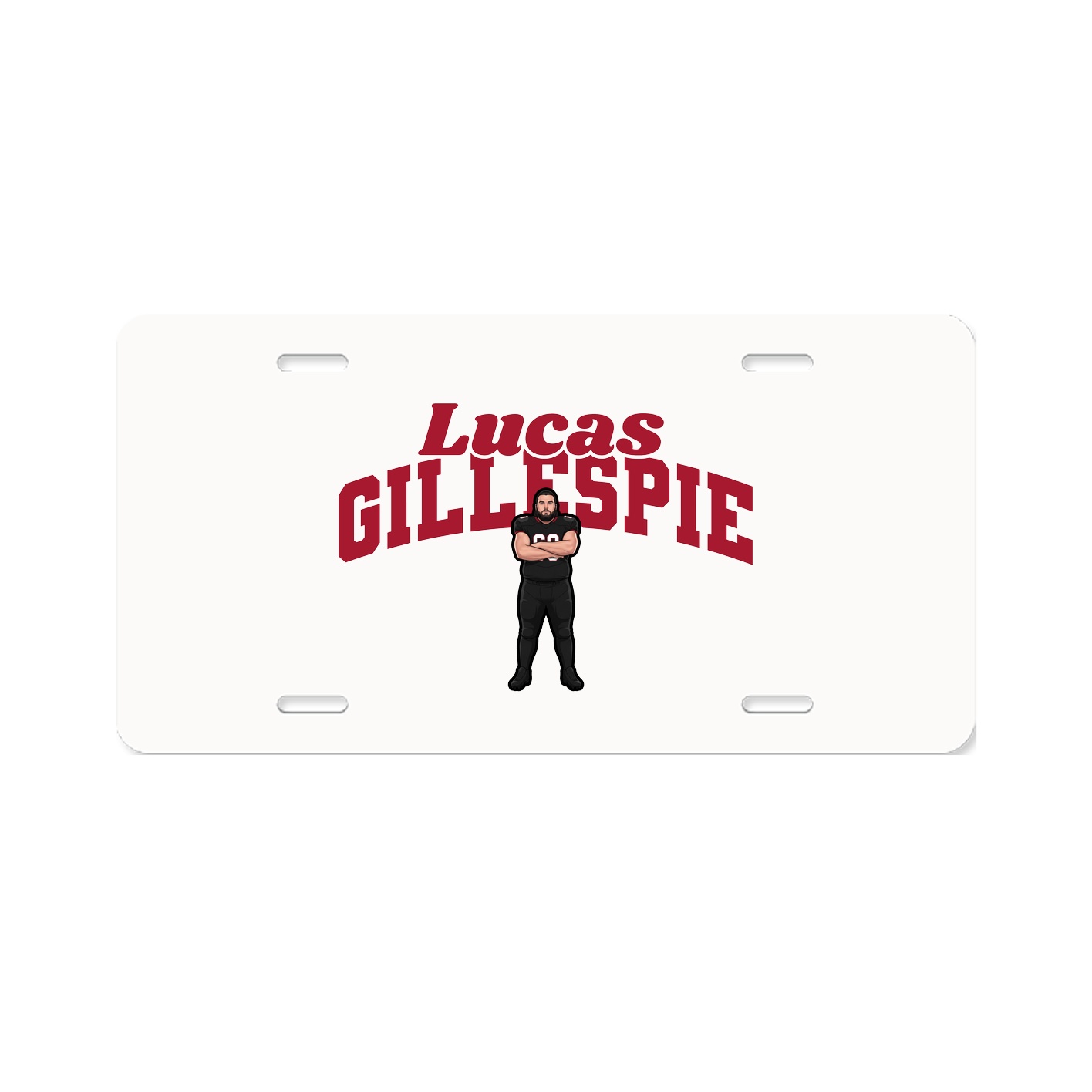 License Plate — Signature Arch in Classic