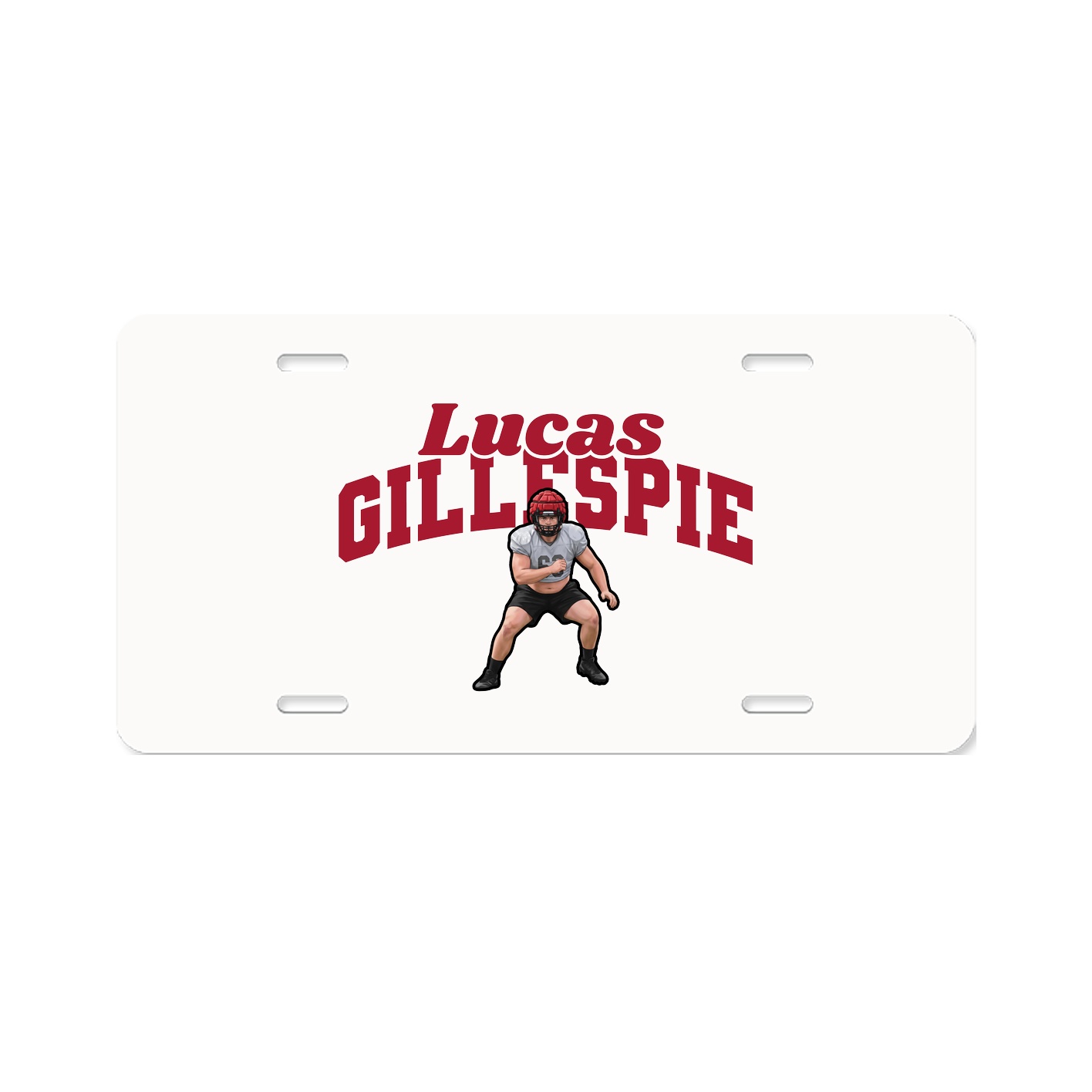 License Plate — Signature Arch in Classic