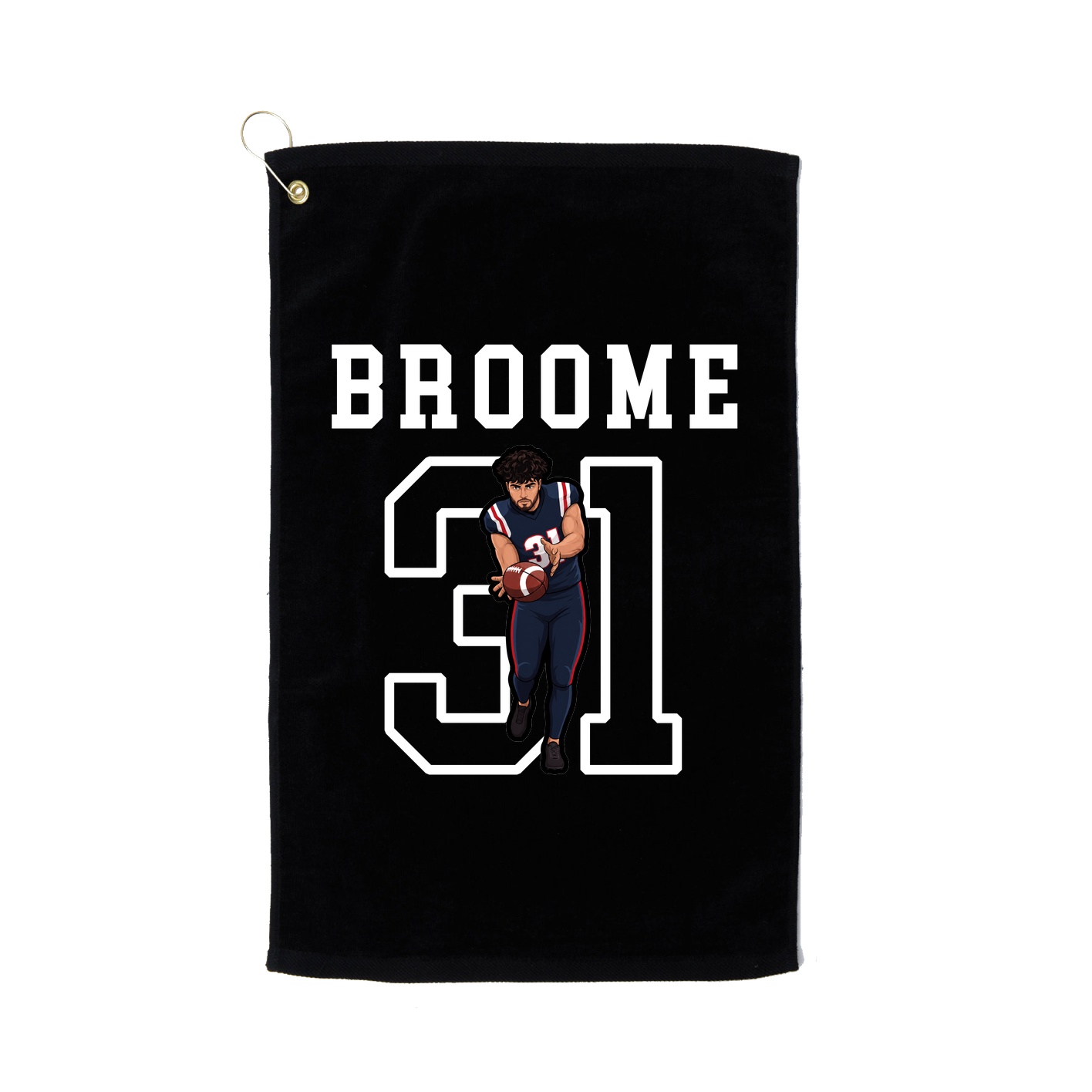 Golf Towel — Shirsey in Black