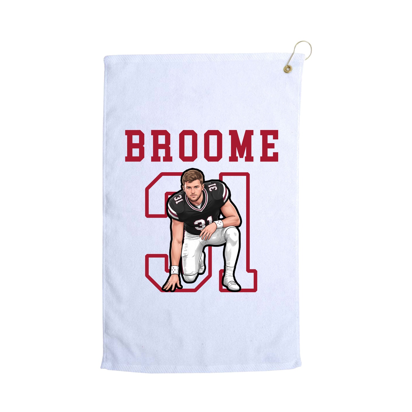 Golf Towel — Shirsey in White