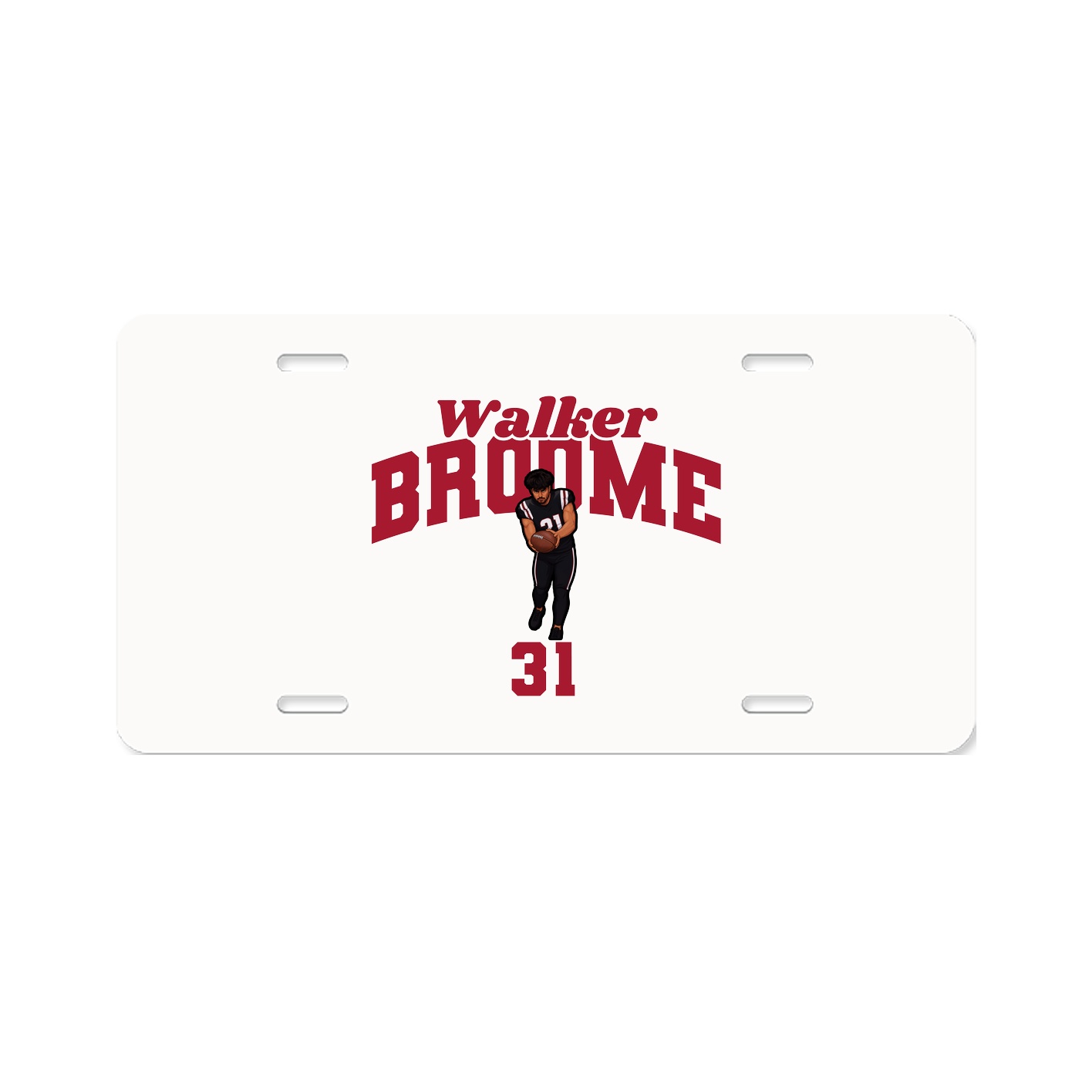 License Plate — Signature Arch in Classic