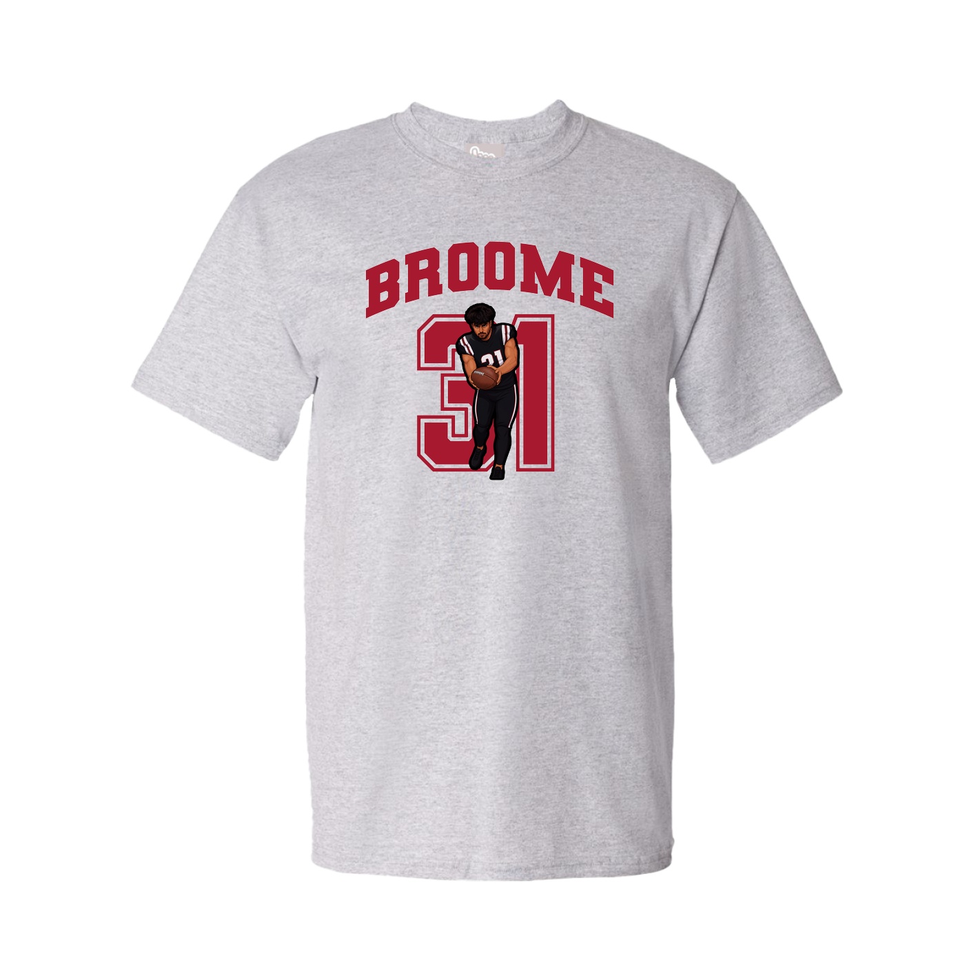 Tee — Number in Grey