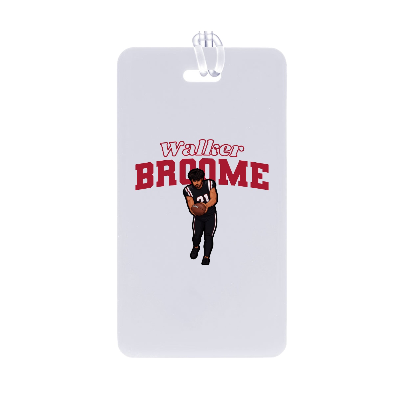 Bag Tag — Name Arch in Classic