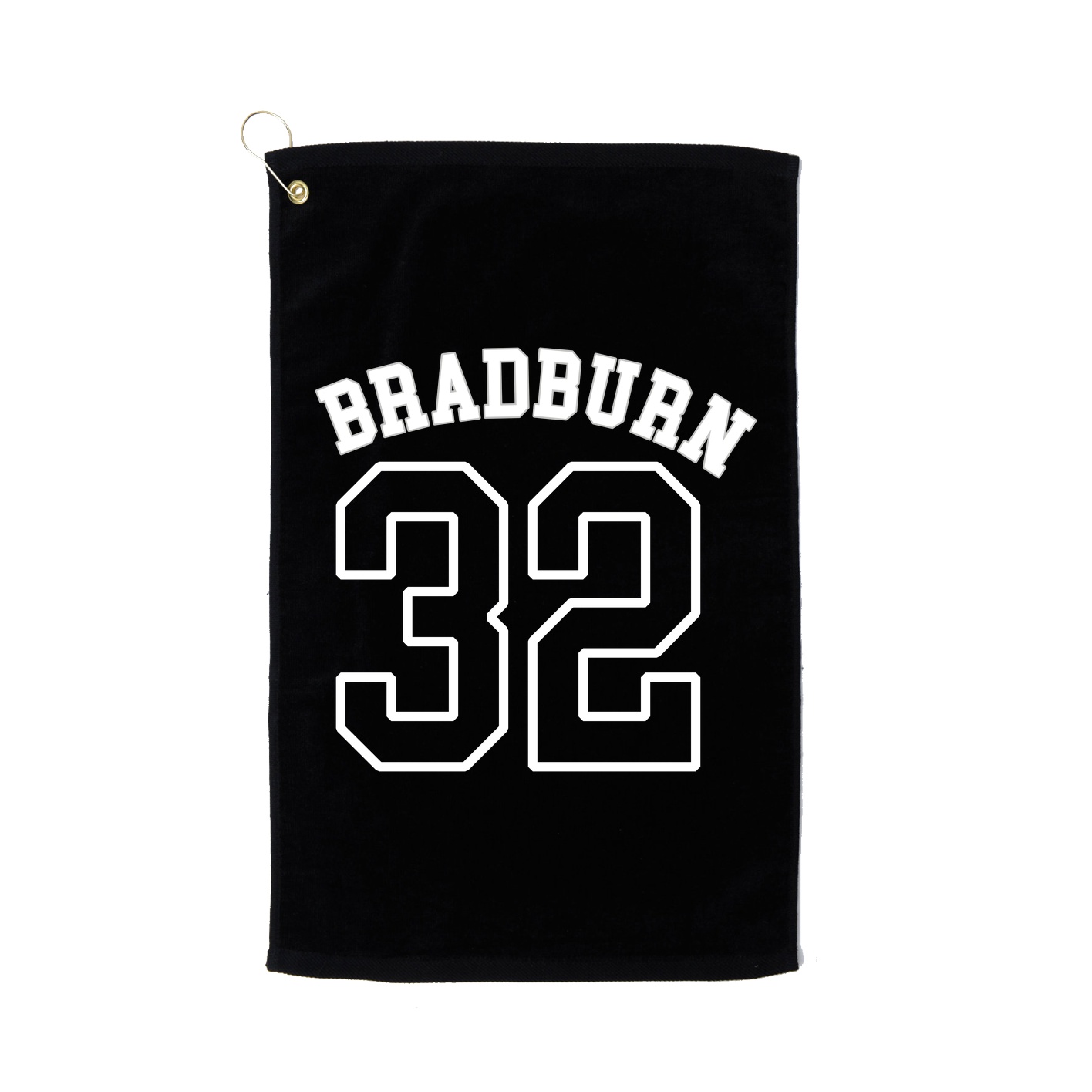 Golf Towel — Shirsey Arch in Black