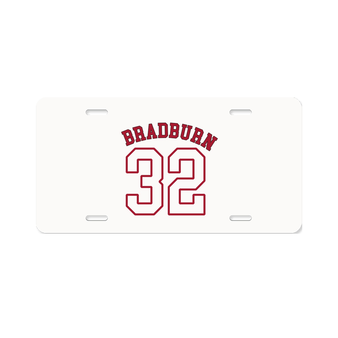 License Plate — Shirsey Arch in Classic