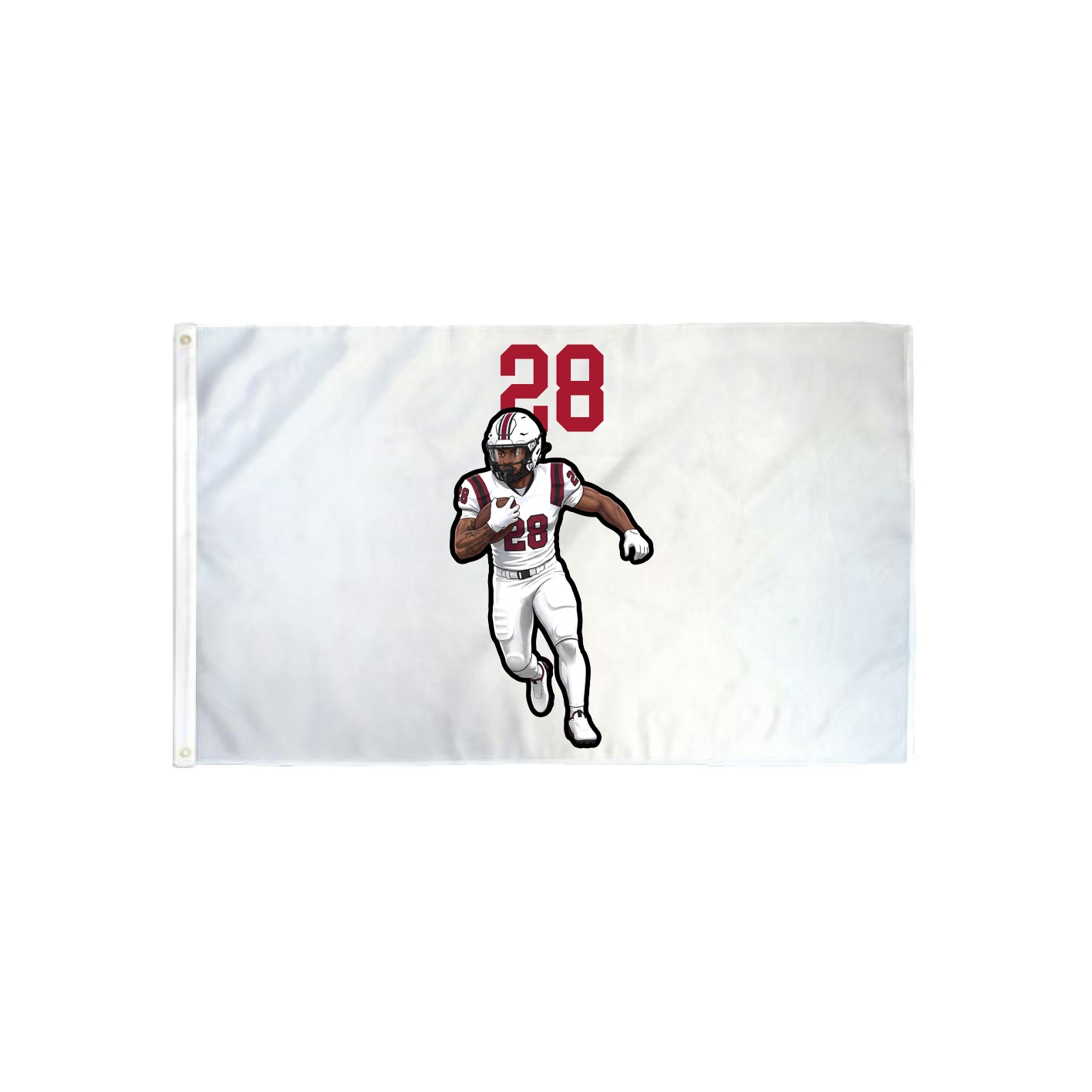 3x5 Flag — Number Top in Classic