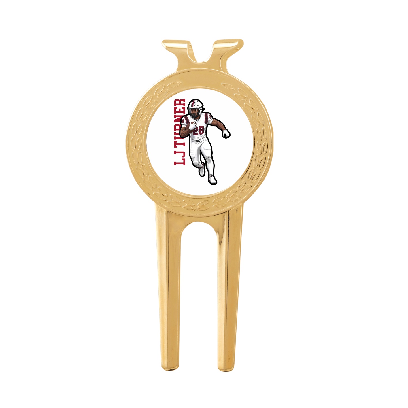 Divot Tool with Ball Marker — Name Vertical in Classic
