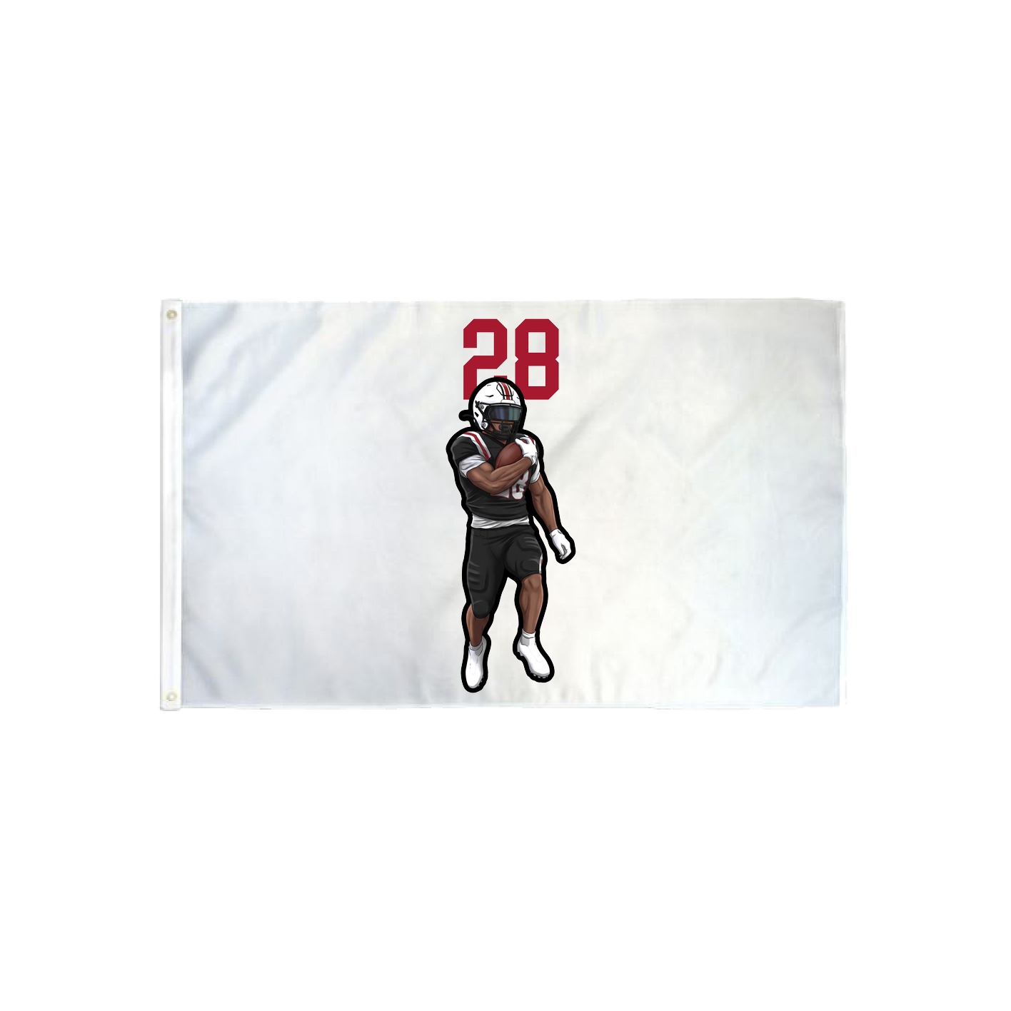3x5 Flag — Number Top in Classic