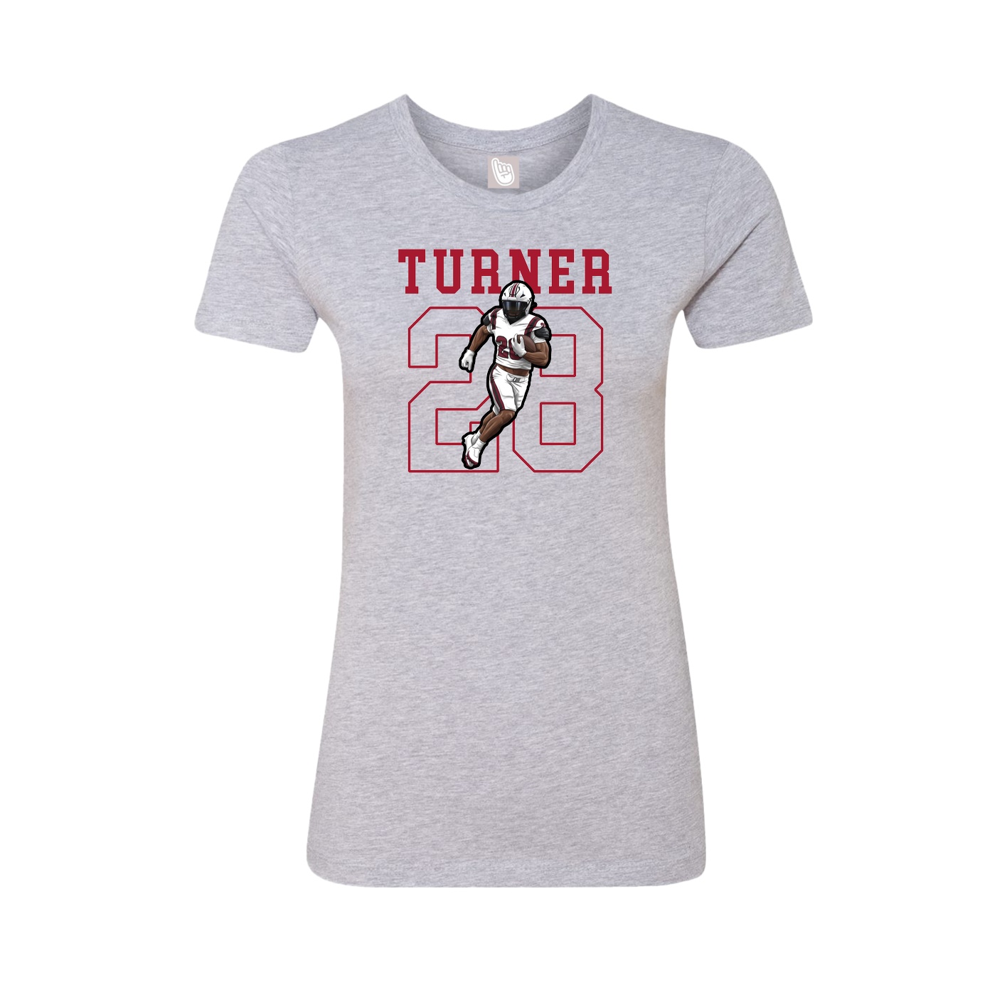 Fitted Women's Tee — Shirsey in Grey