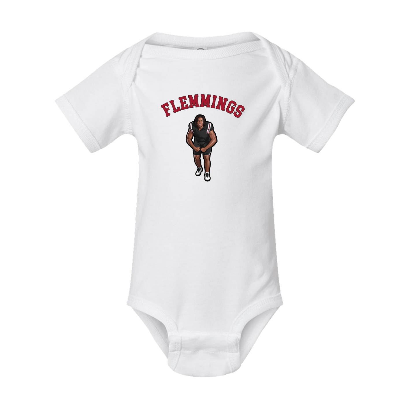 Baby Onesie — Shirsey Arch in White