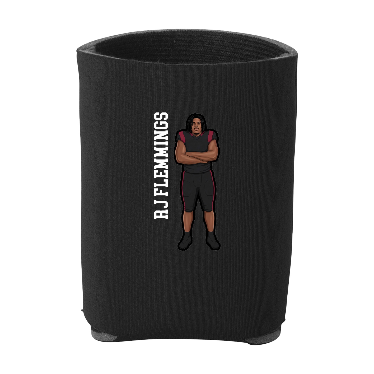 Can Holder — Name Vertical in Black