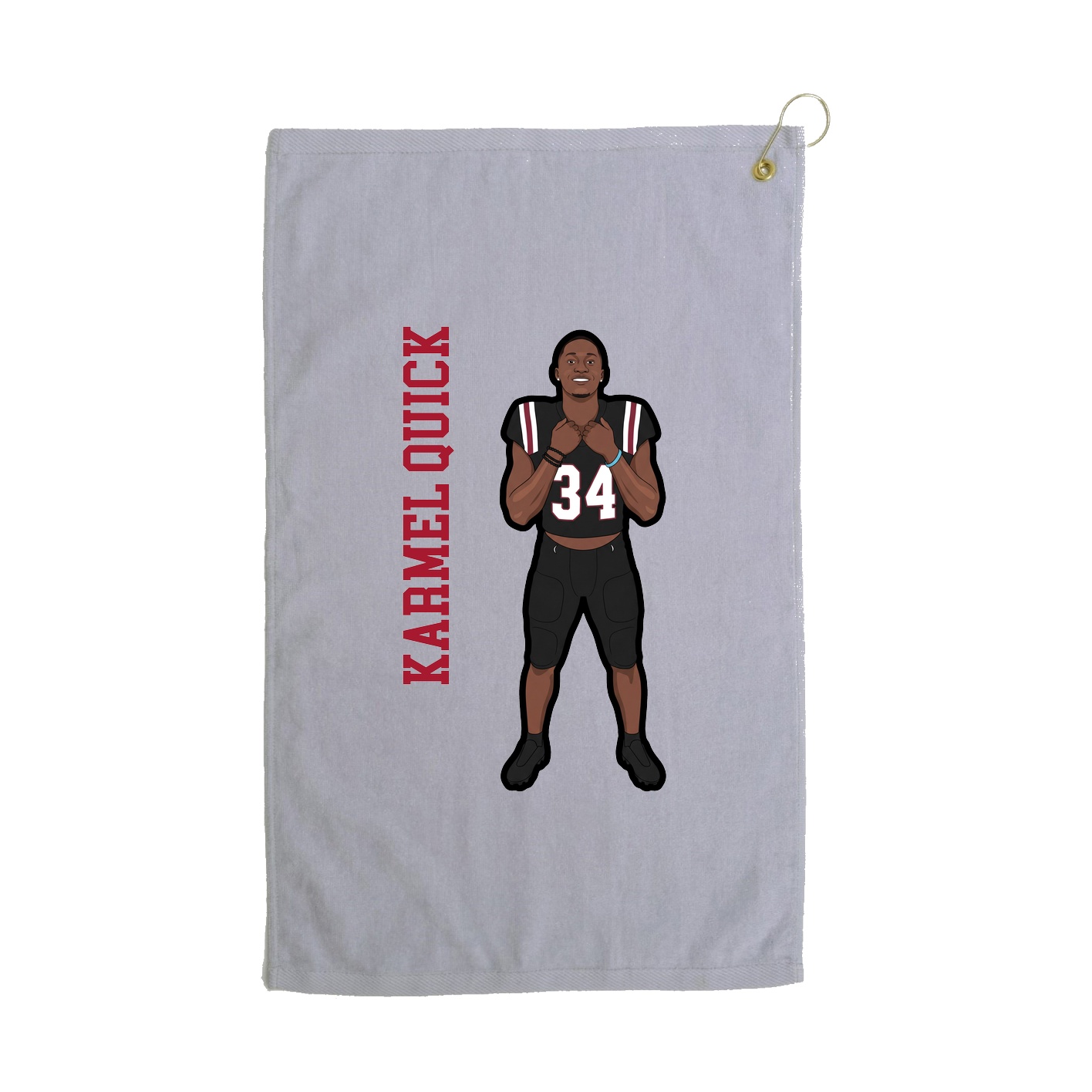 Terry Velour Golf Towel