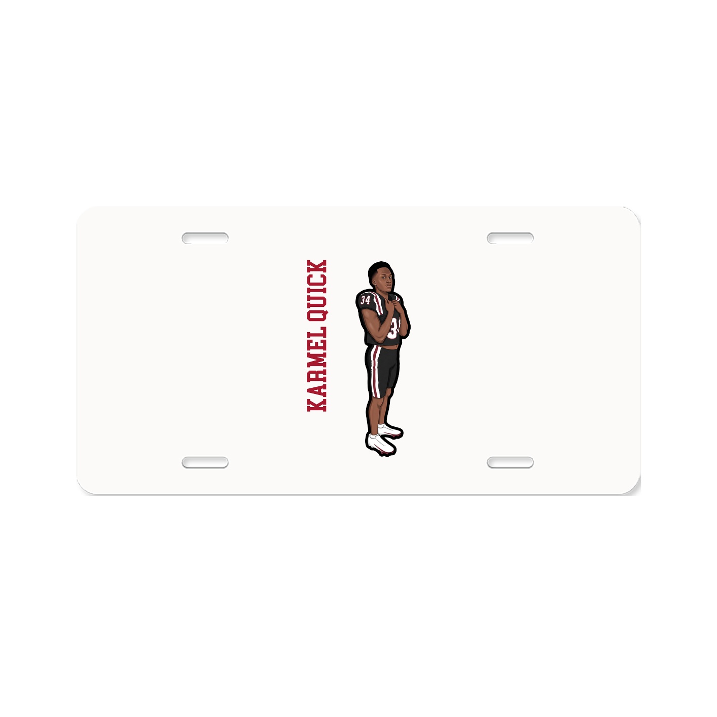 Aluminum License Plate