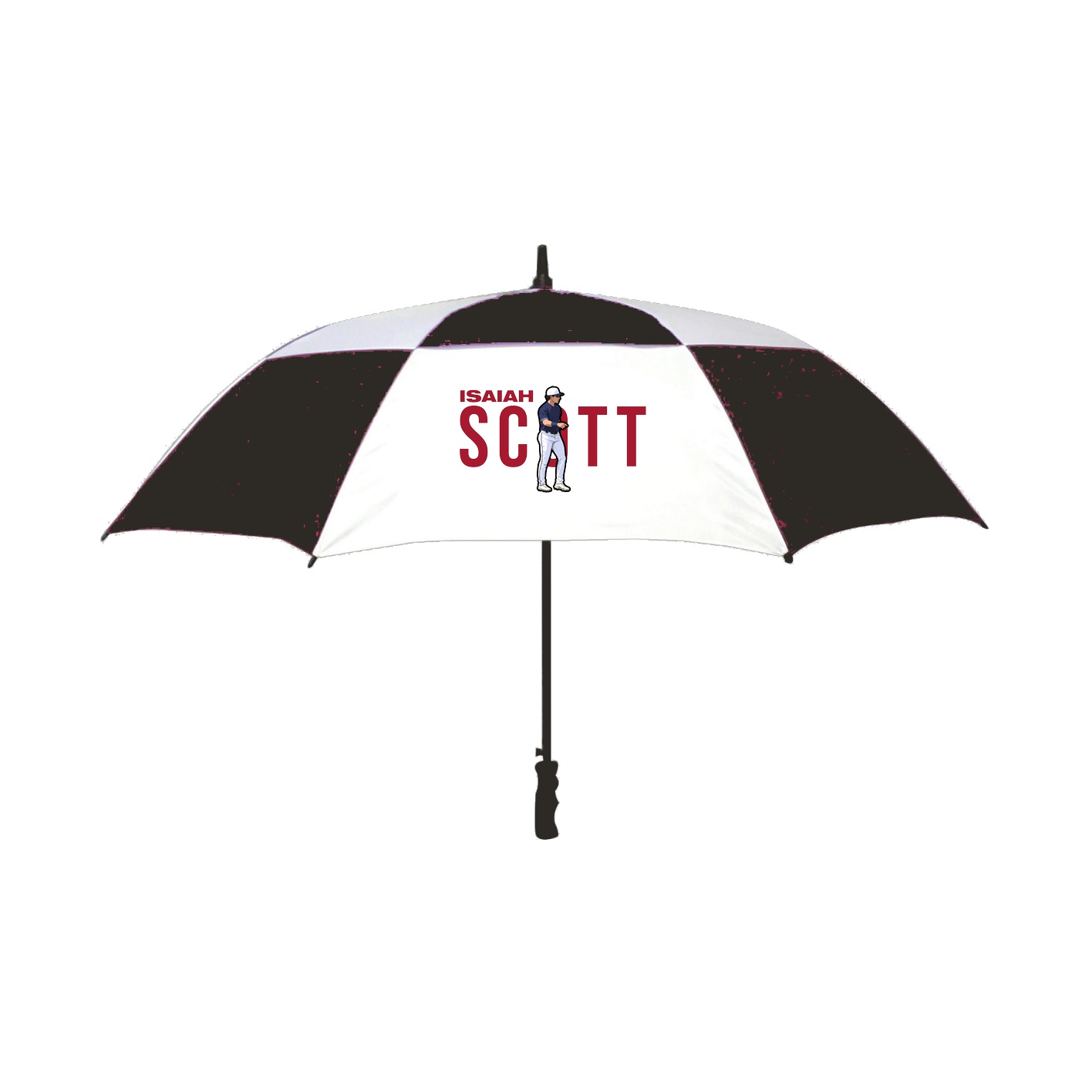 Golf Umbrella — Player Name in Black
