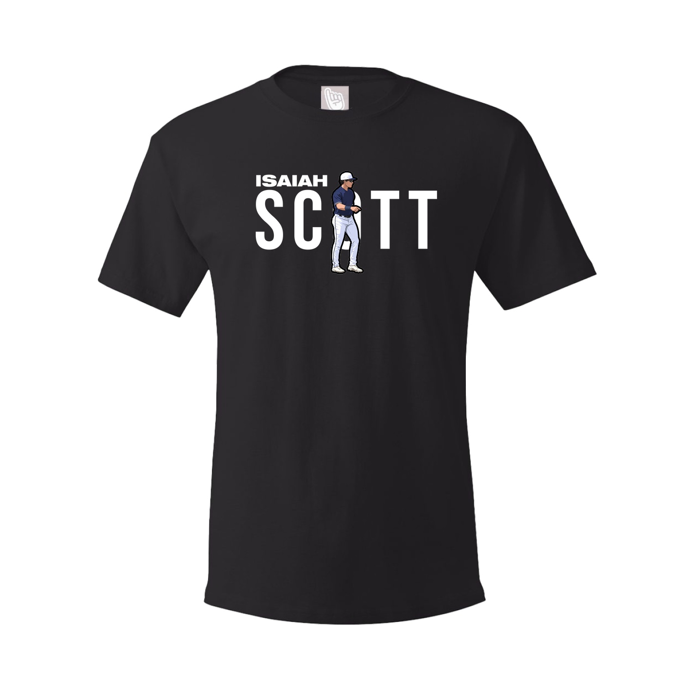 Youth Tee — Player Name in Black
