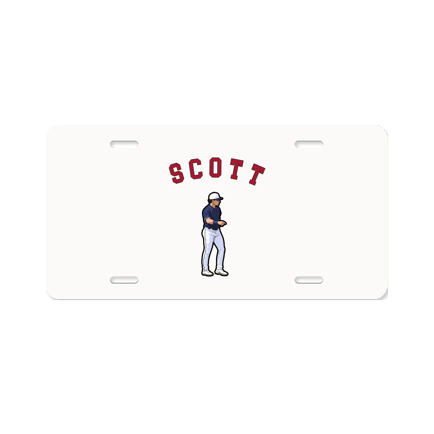 License Plate — Shirsey Arch in Classic