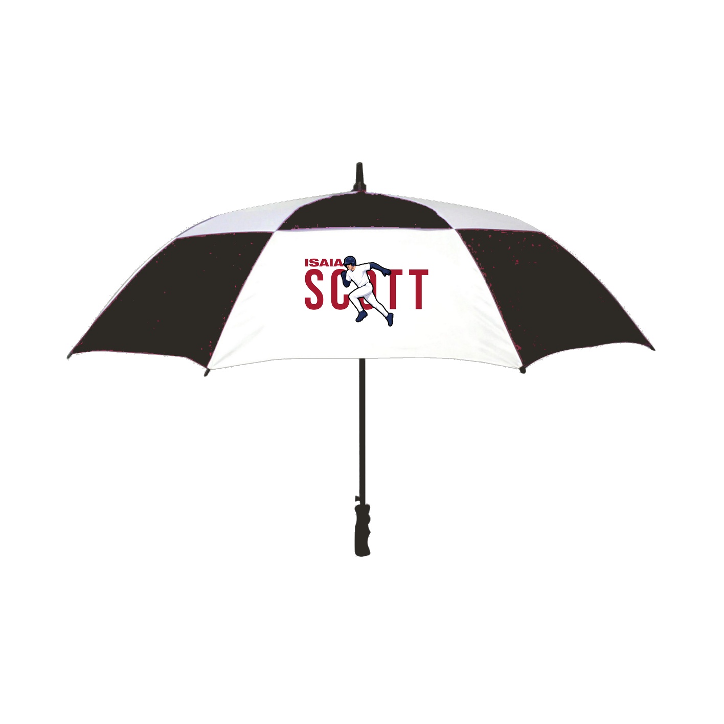 Golf Umbrella — Player Name in Black