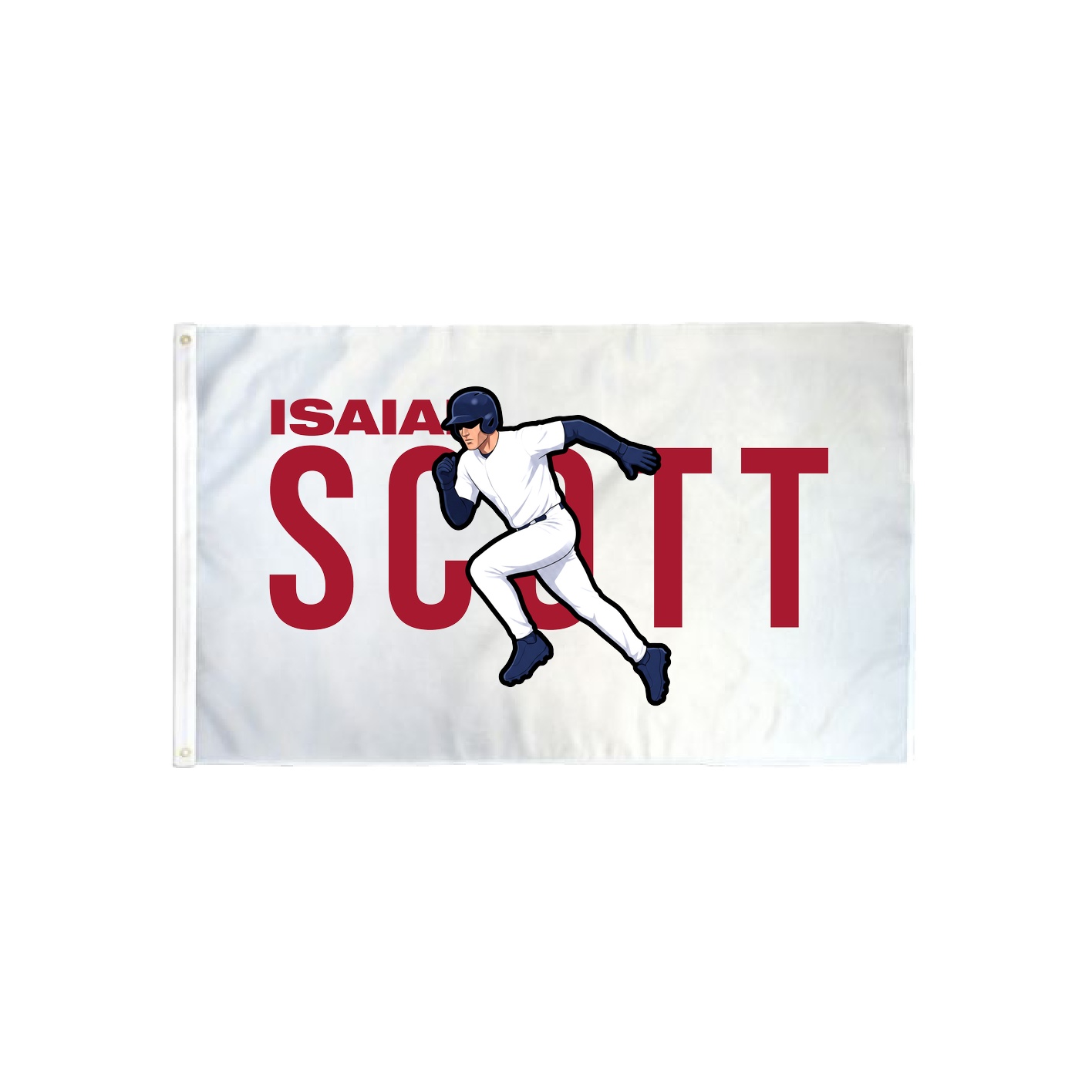 3x5 Flag — Player Name in Classic