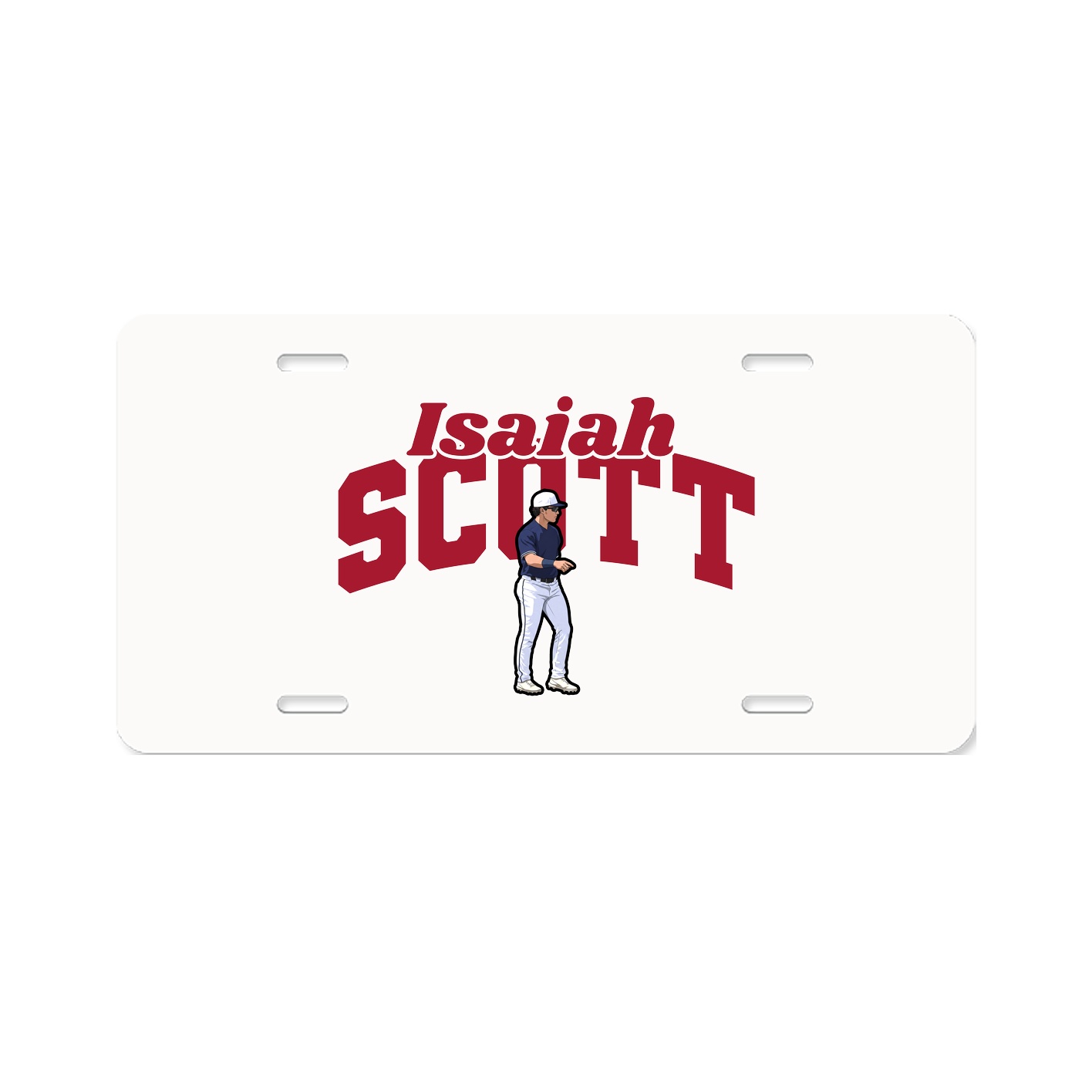 License Plate — Signature Arch in Classic