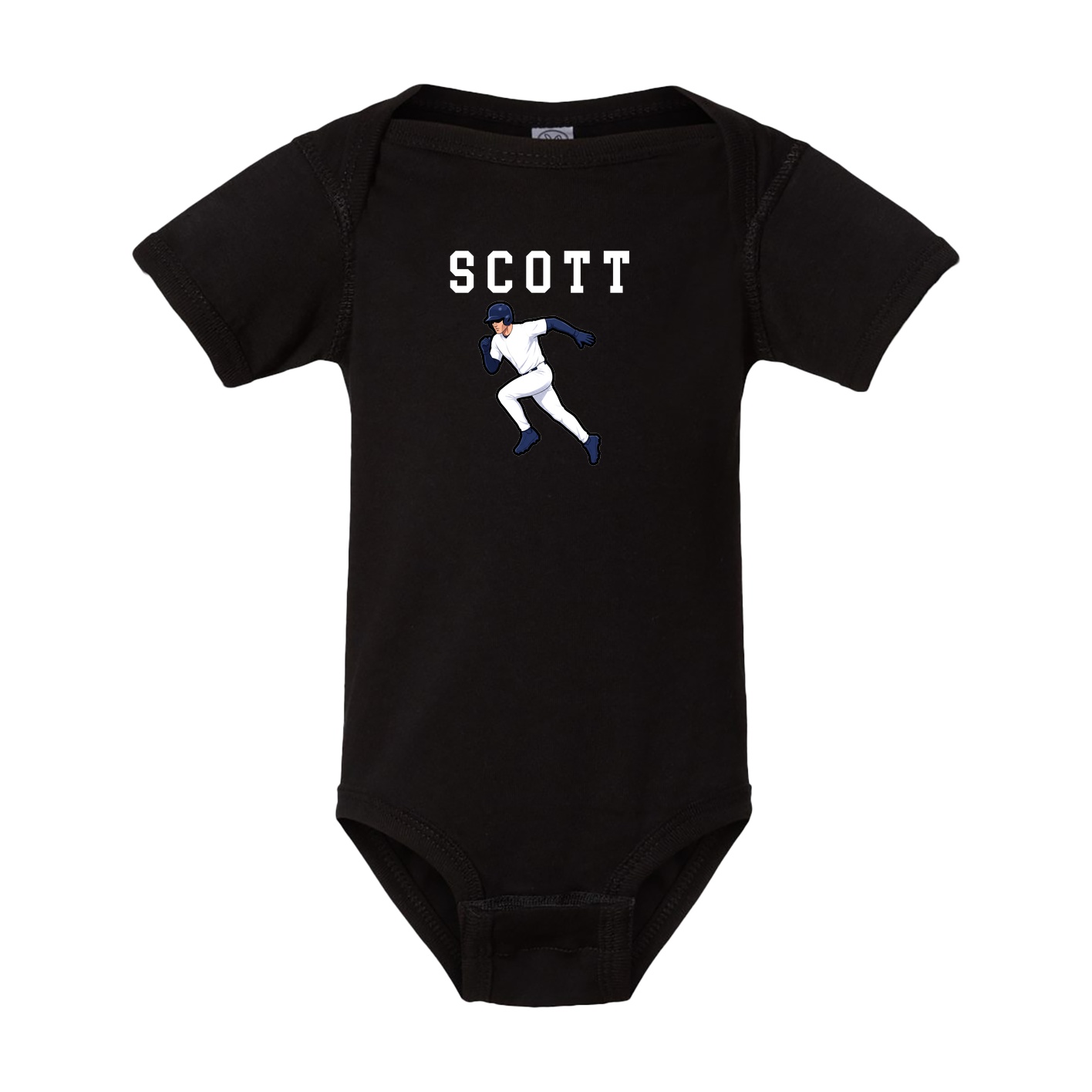 Baby Onesie — Shirsey in Black