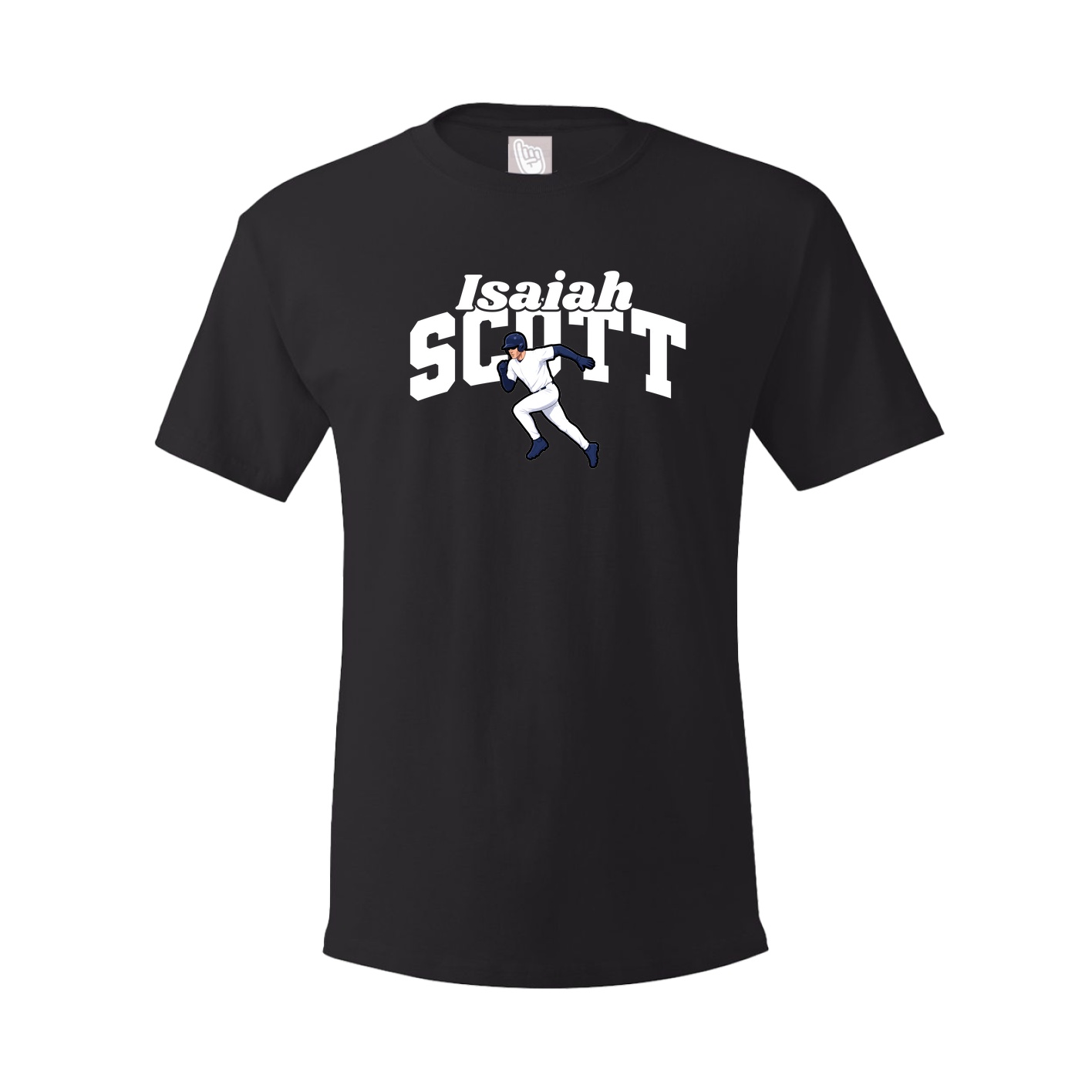 Tee — Signature Arch in Black