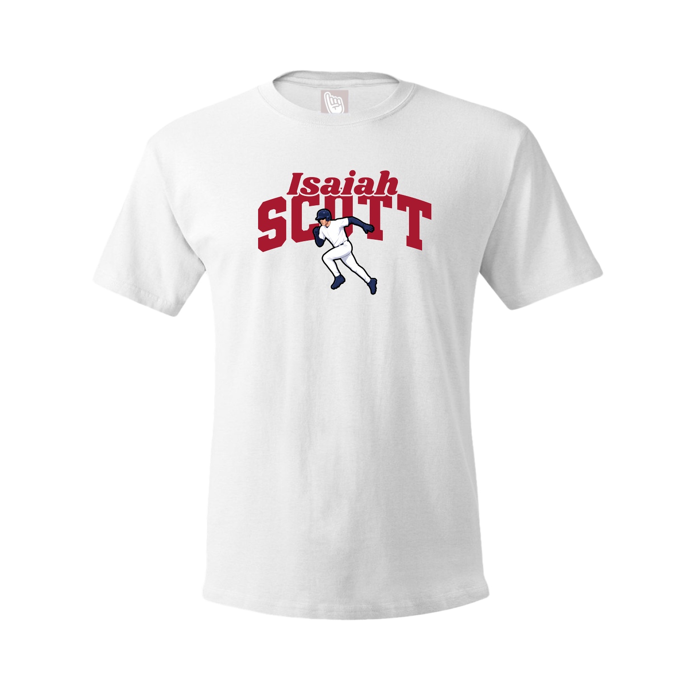 Youth Tee — Signature Arch in White