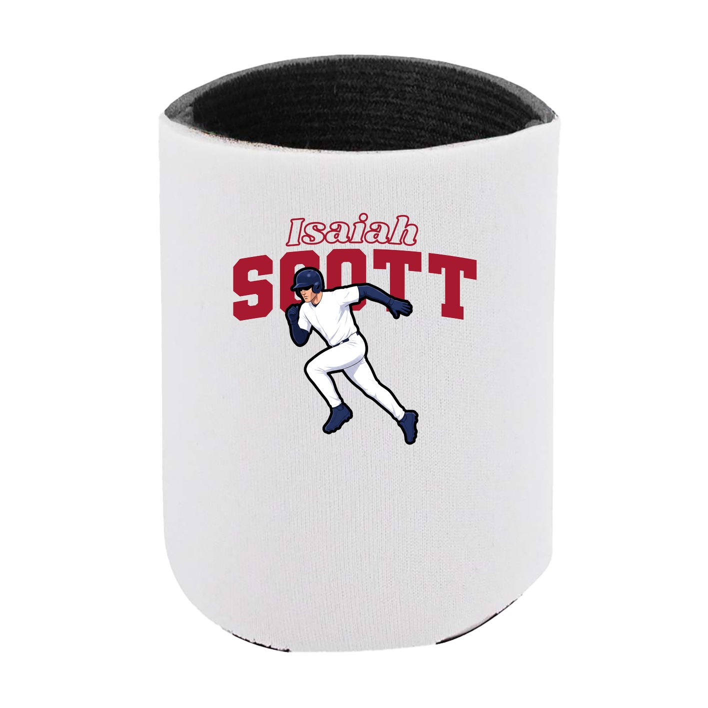 Can Holder — Name Arch in White