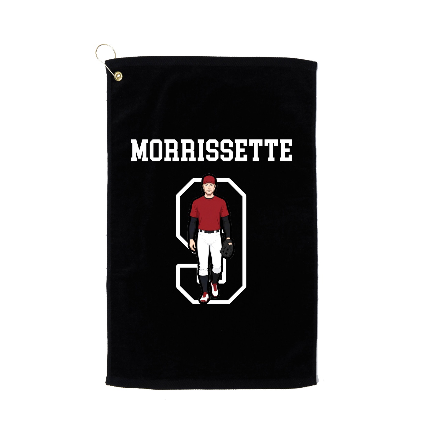 Golf Towel — Shirsey in Black