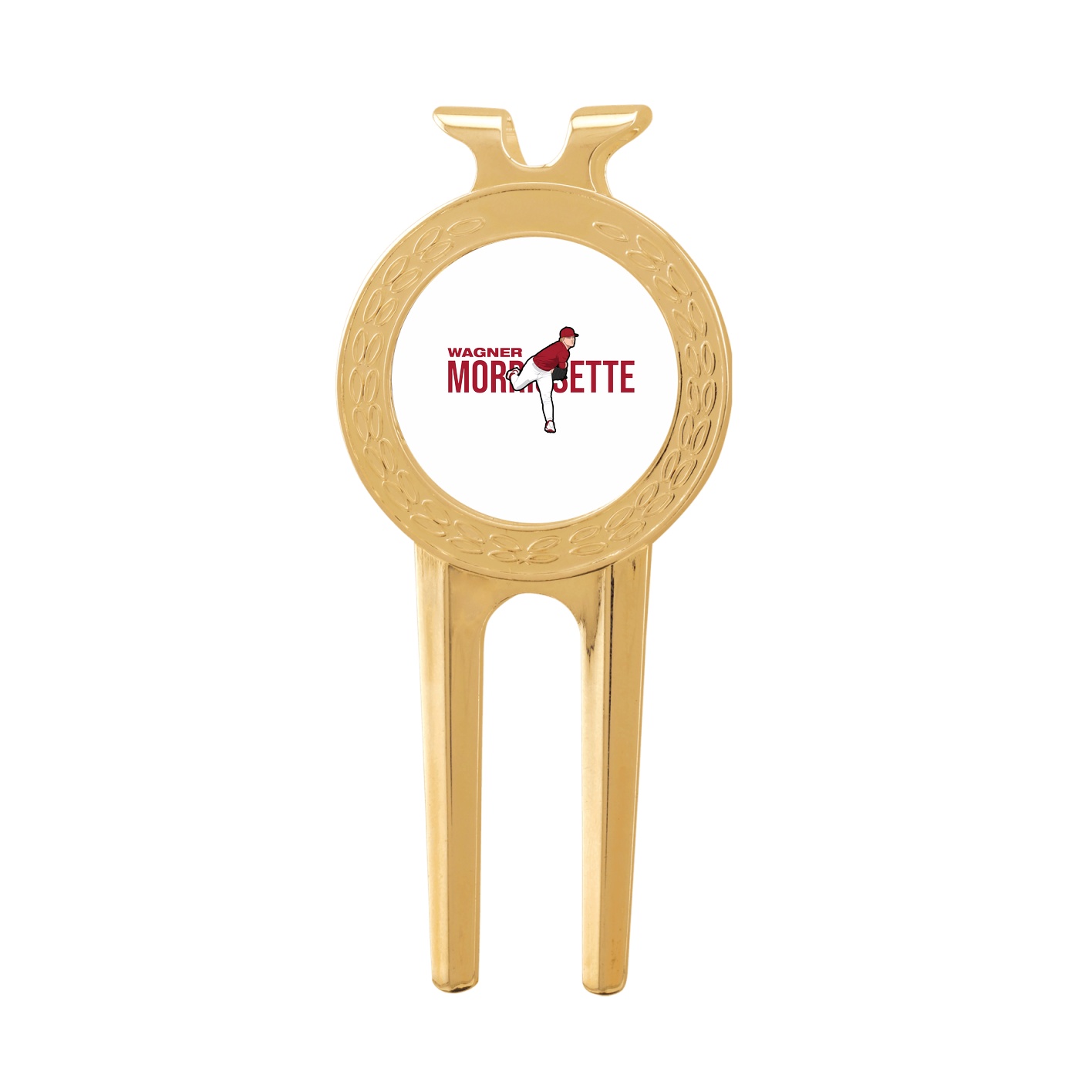Divot Tool with Ball Marker — Player Name in Classic