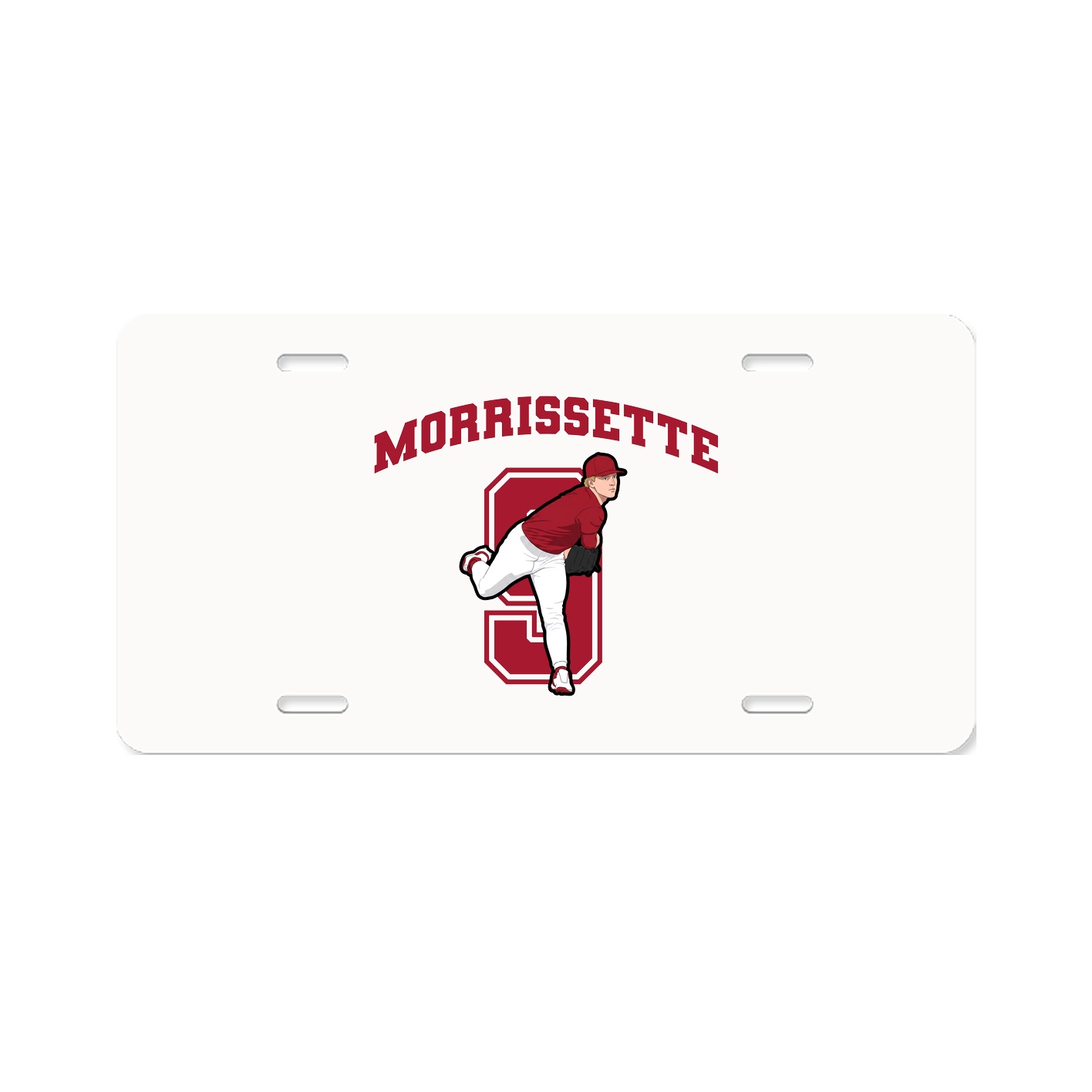 License Plate — Number in Classic