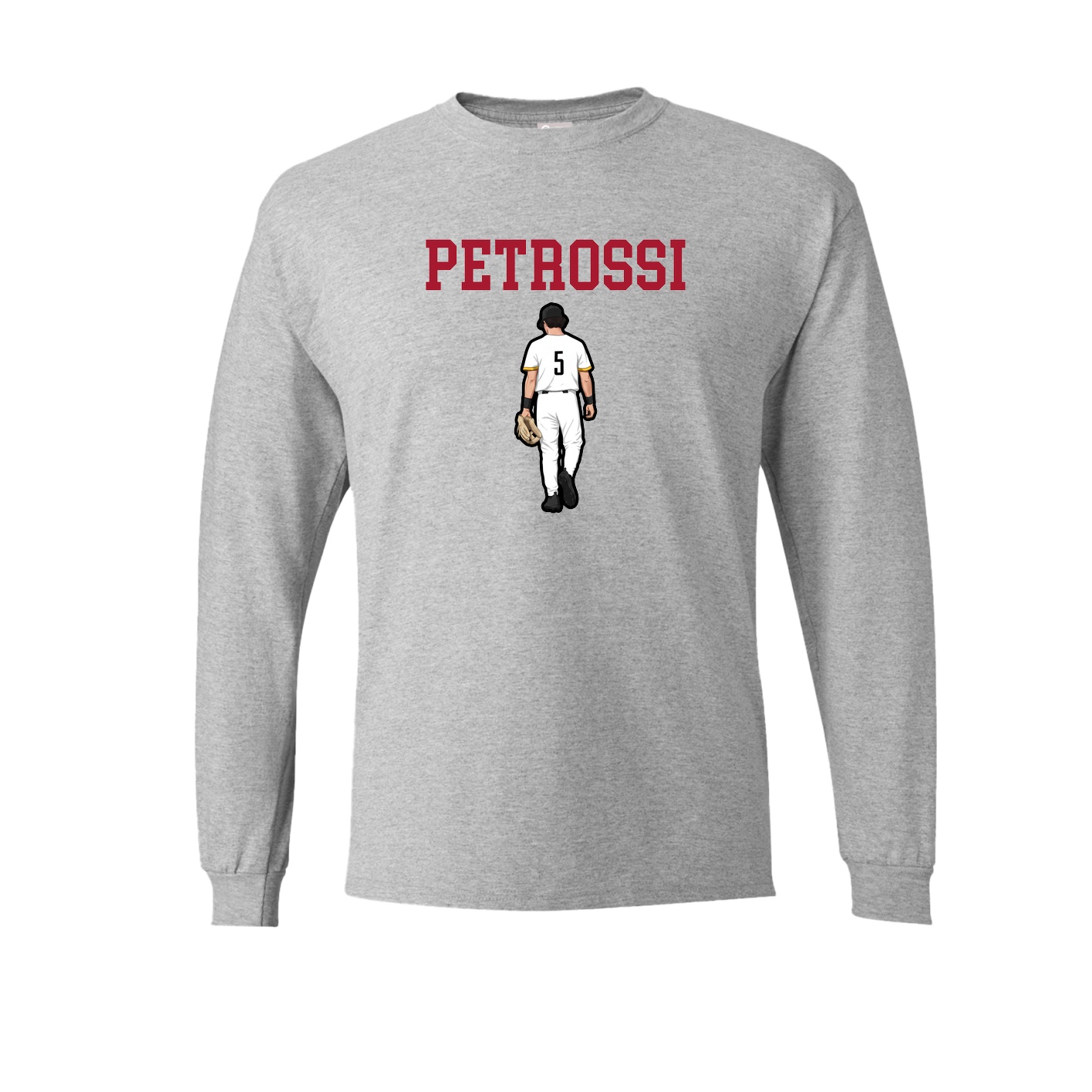 Long Sleeve Tee — Shirsey in Grey