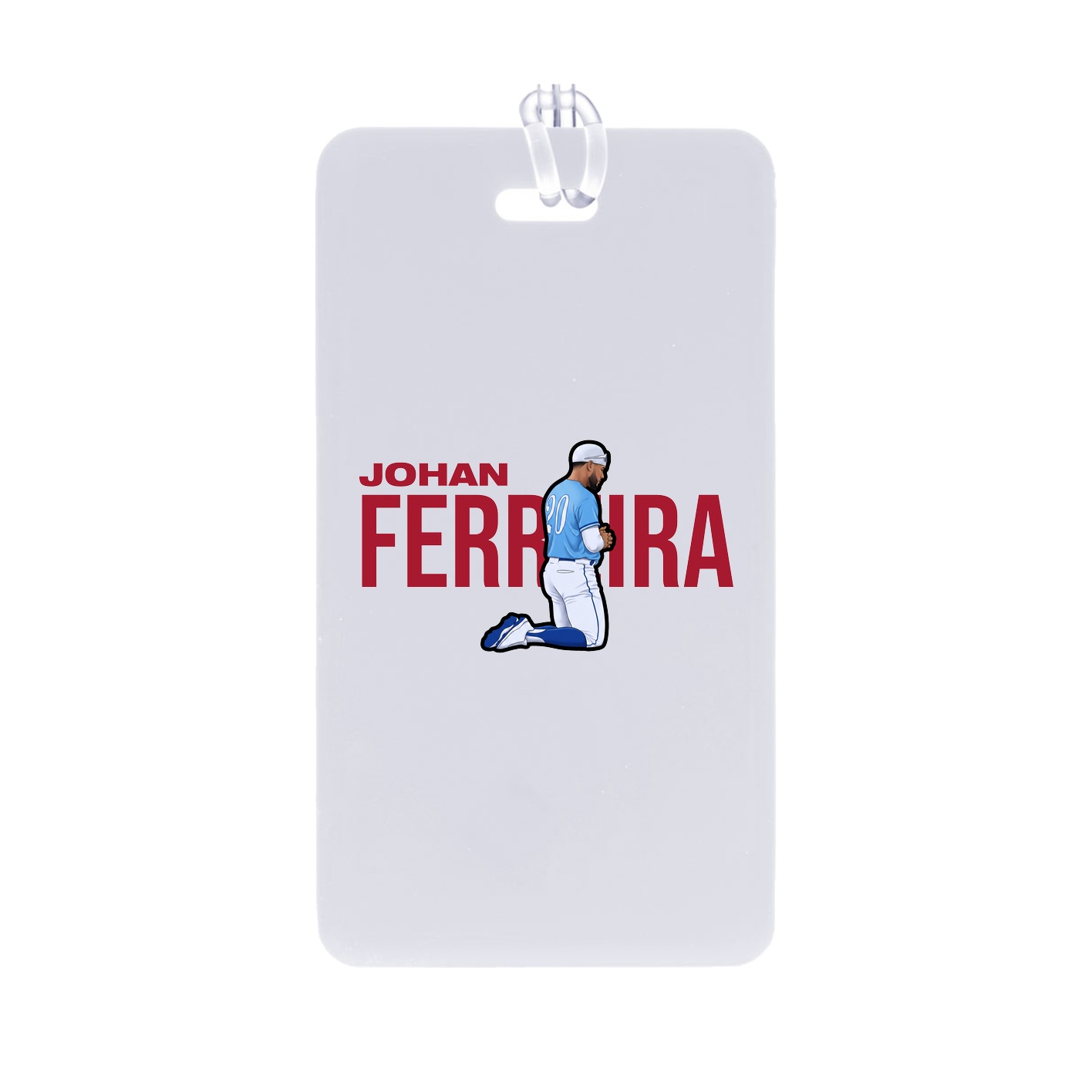 Bag Tag — Player Name in Classic