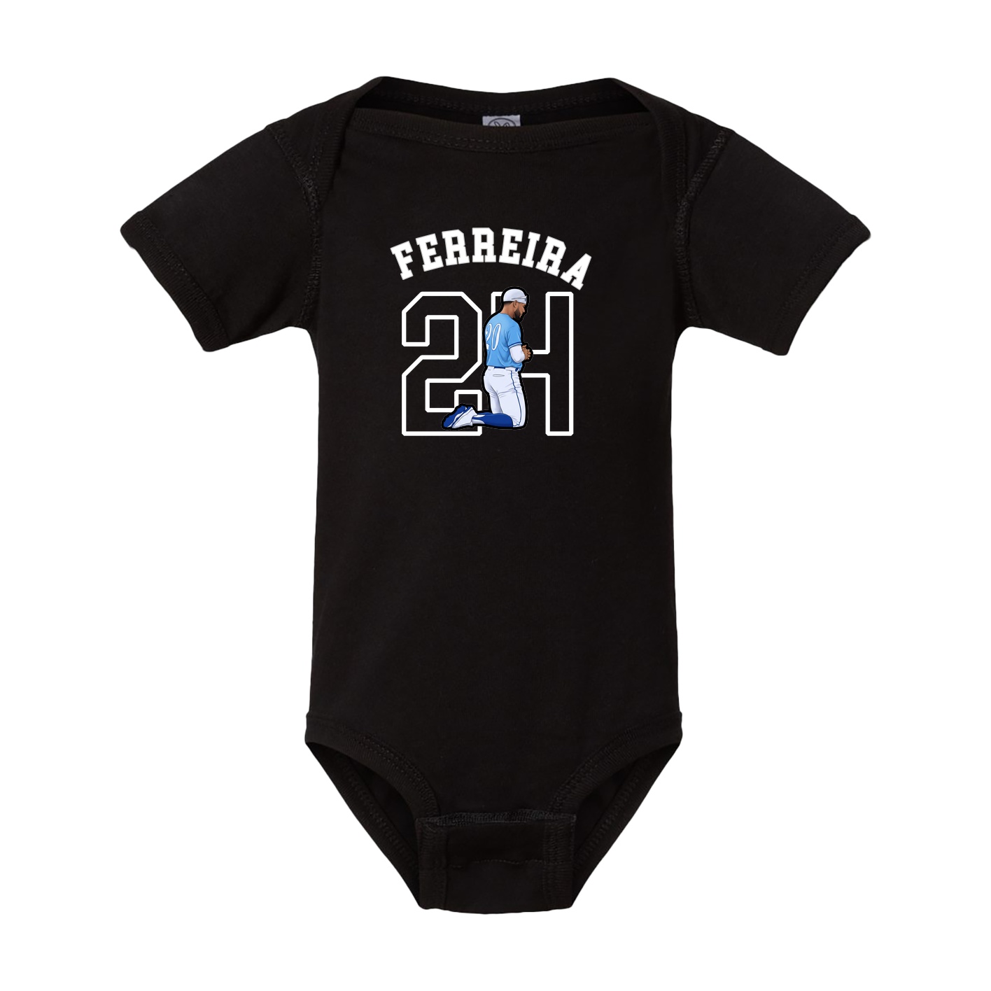 Baby Onesie — Shirsey Arch in Black