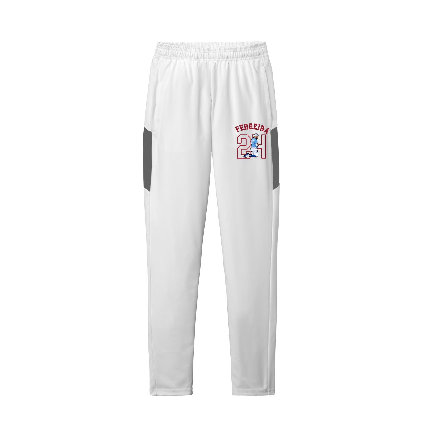 Team Travel Pant — Shirsey Arch in White/Grey