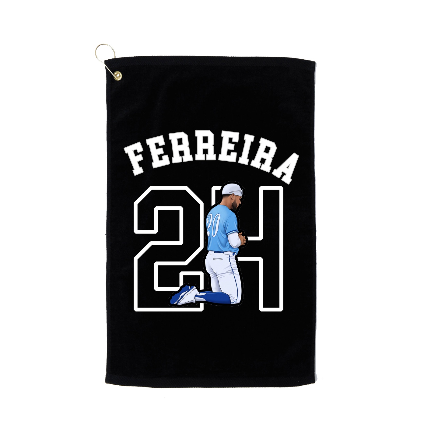 Golf Towel — Shirsey Arch in Black