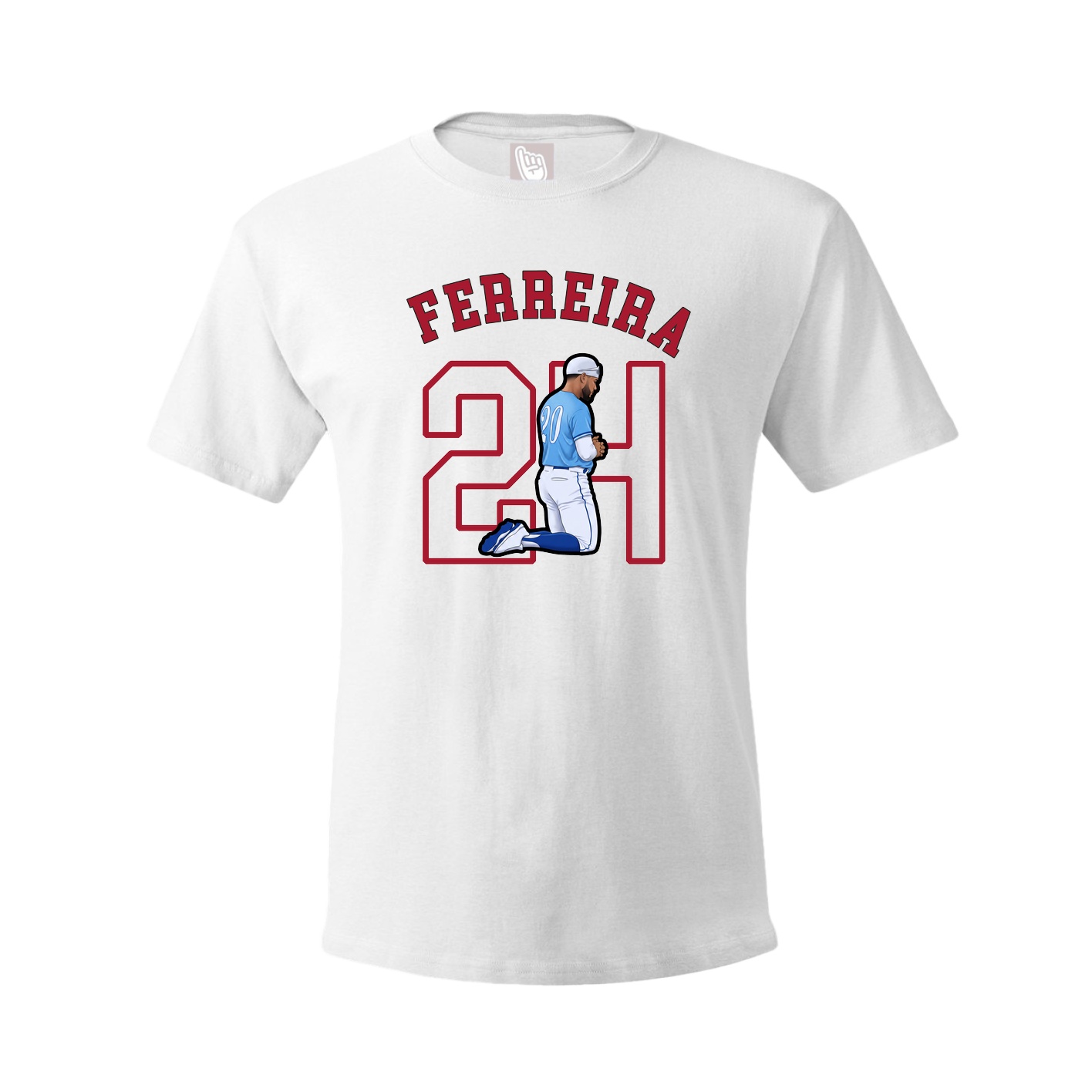 Tee — Shirsey Arch in White